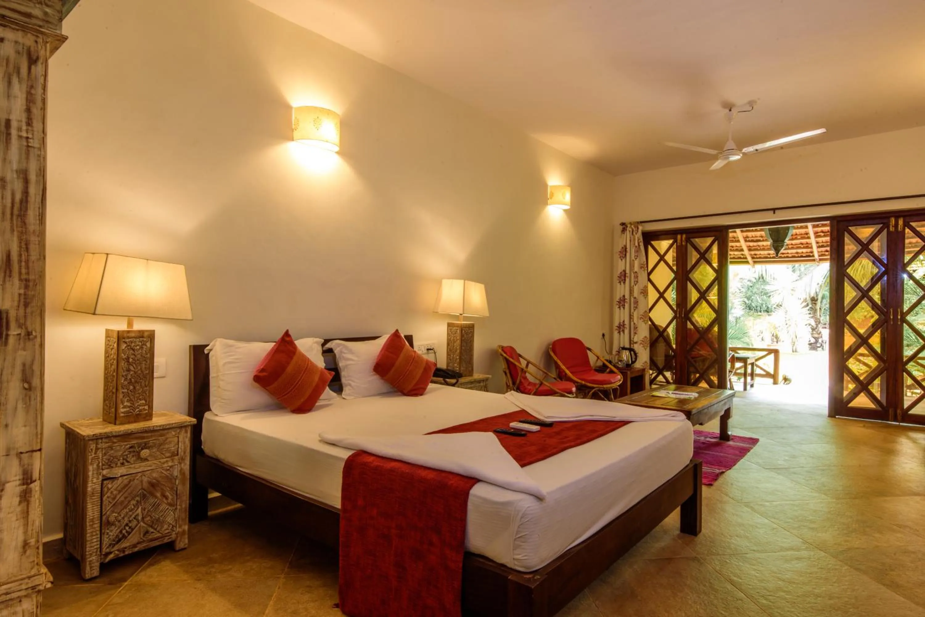 Photo of the whole room, Bed in Little India Beach Cottages