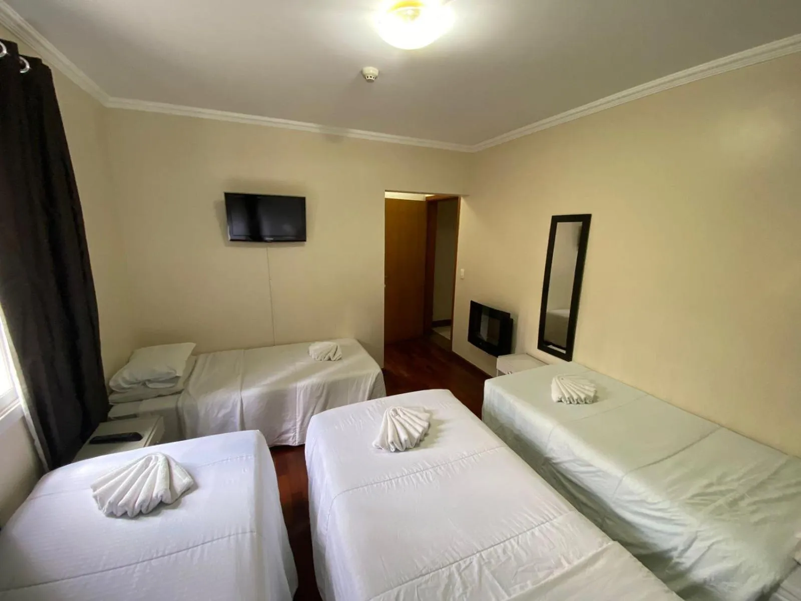 Bed in Pousada Jordão