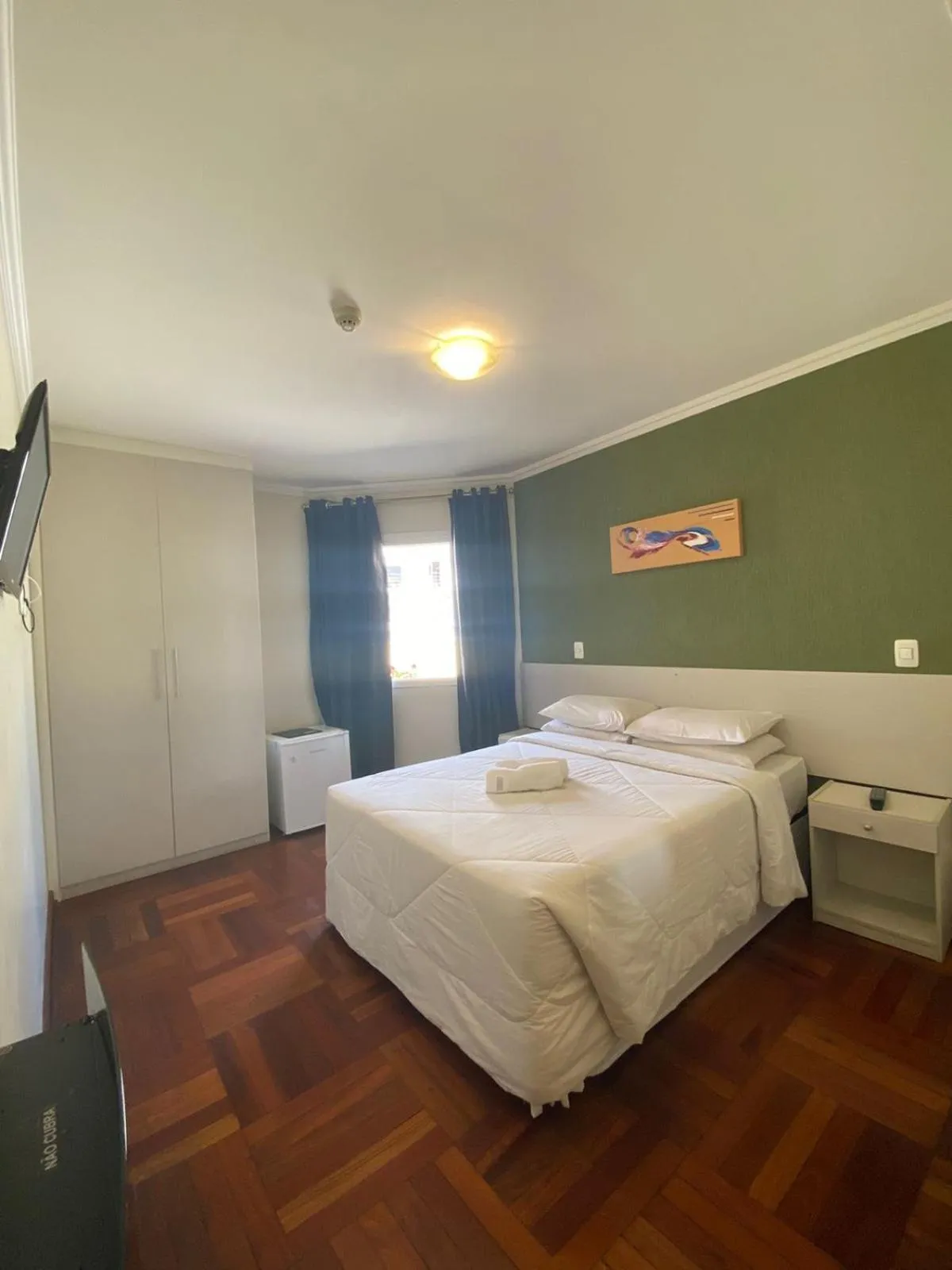 Bed in Pousada Jordão