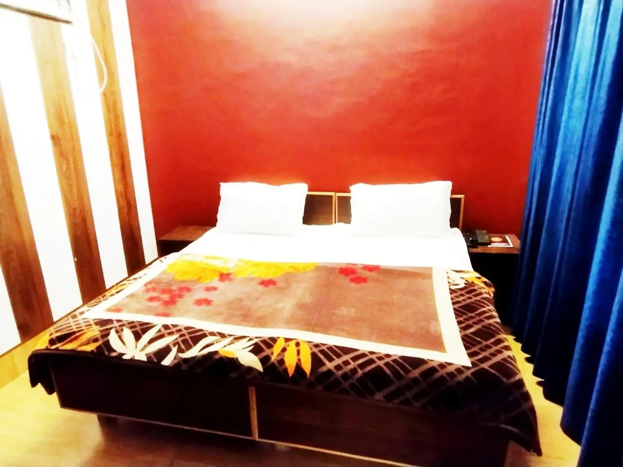 Bed in Hotel marwari niwas