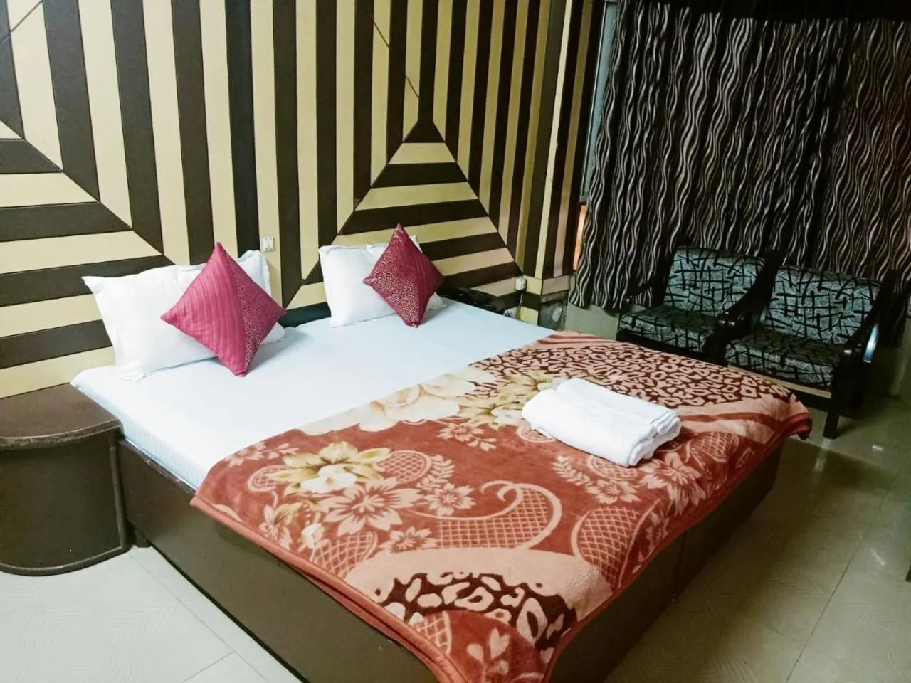 Bed in Hotel marwari niwas
