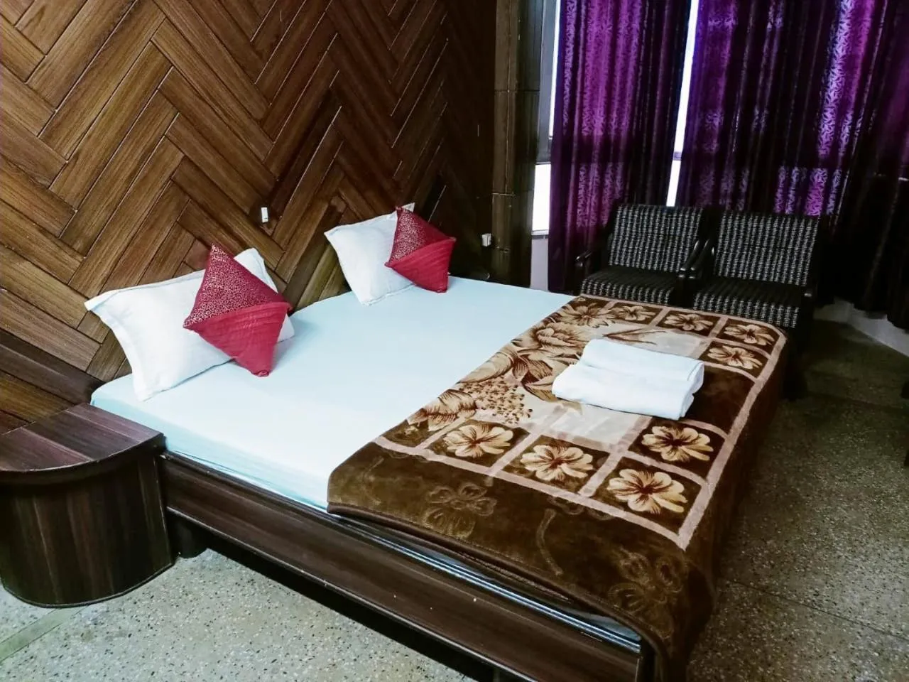 Bed in Hotel marwari niwas