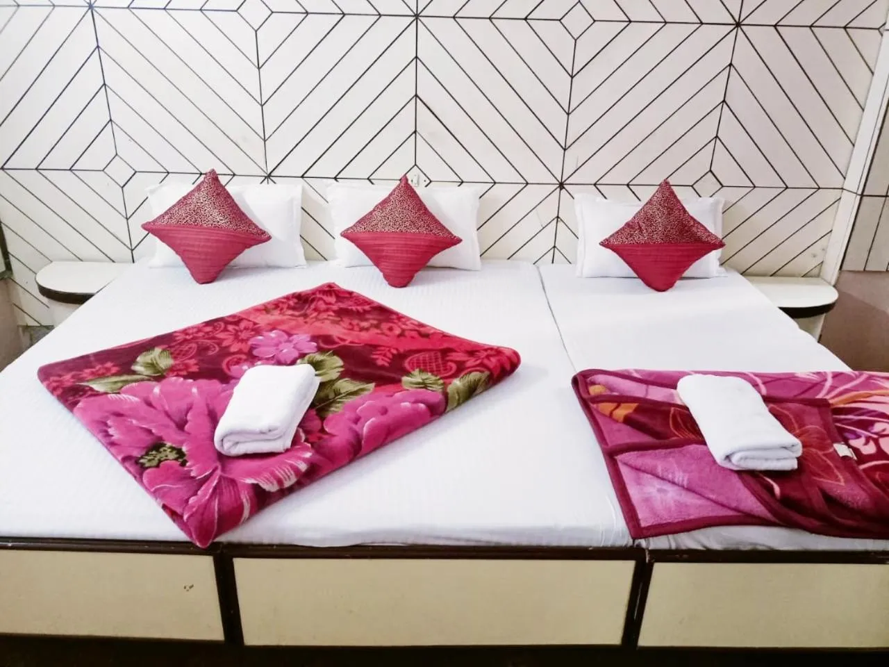 Bed in Hotel marwari niwas