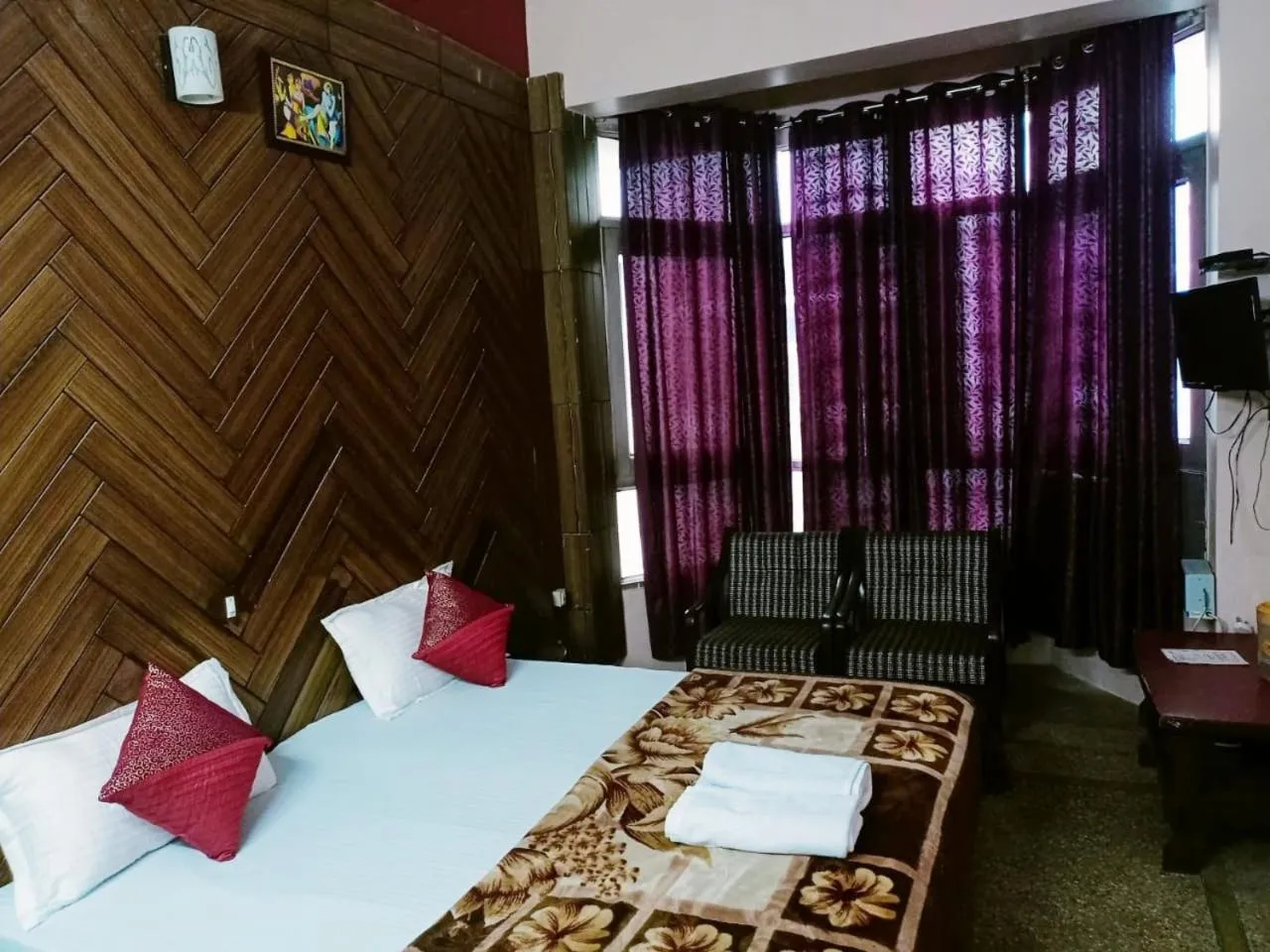 Bed in Hotel marwari niwas