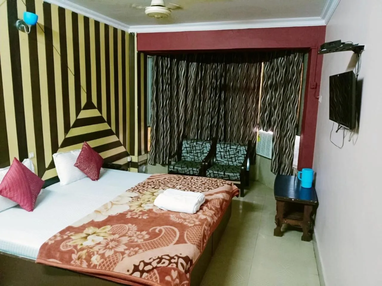 Bed in Hotel marwari niwas