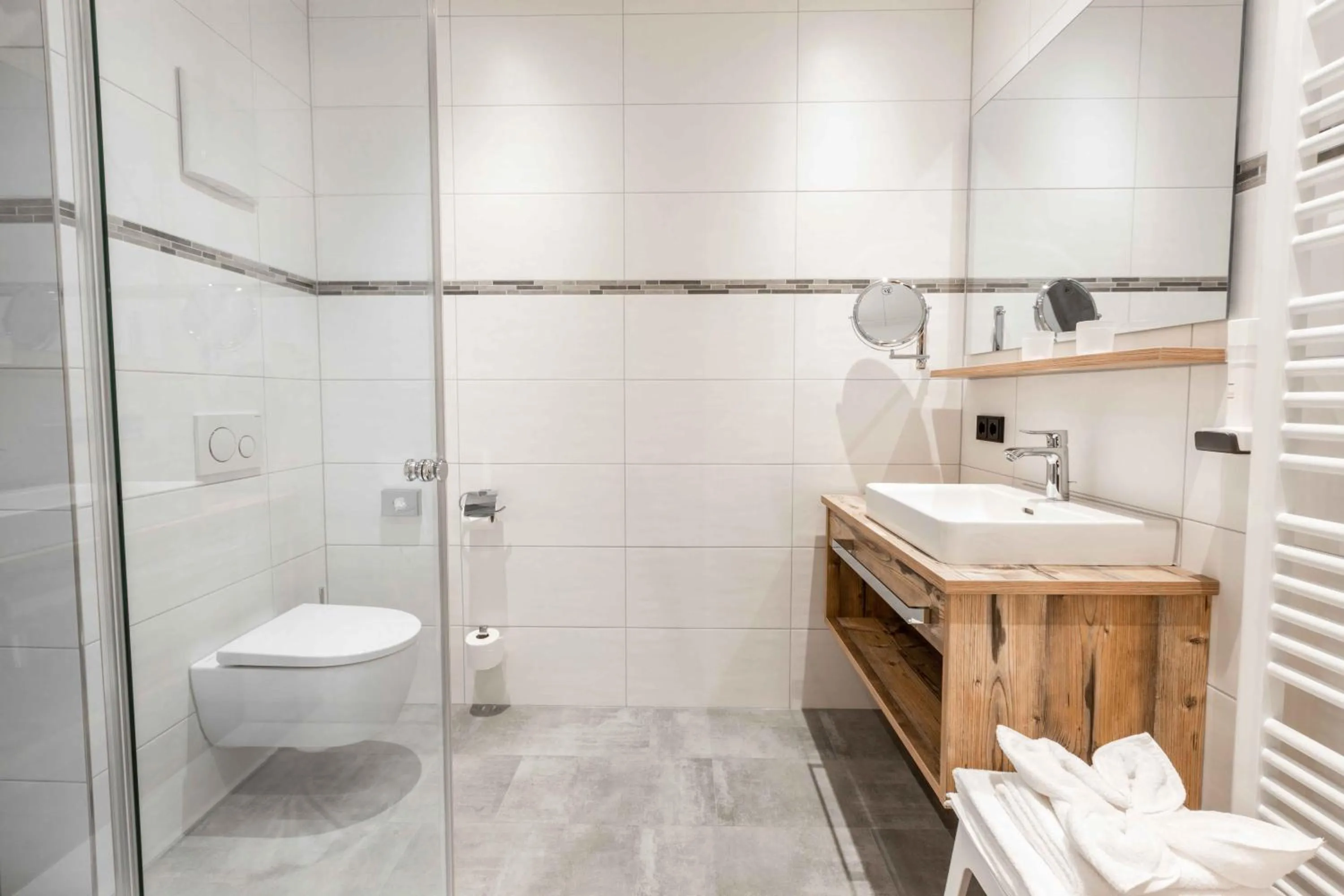 Shower in Hotel Alte Krone