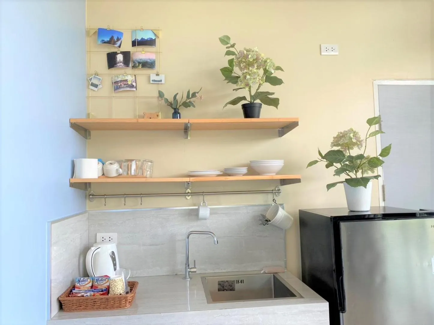 Kitchen or kitchenette in Krin Resort