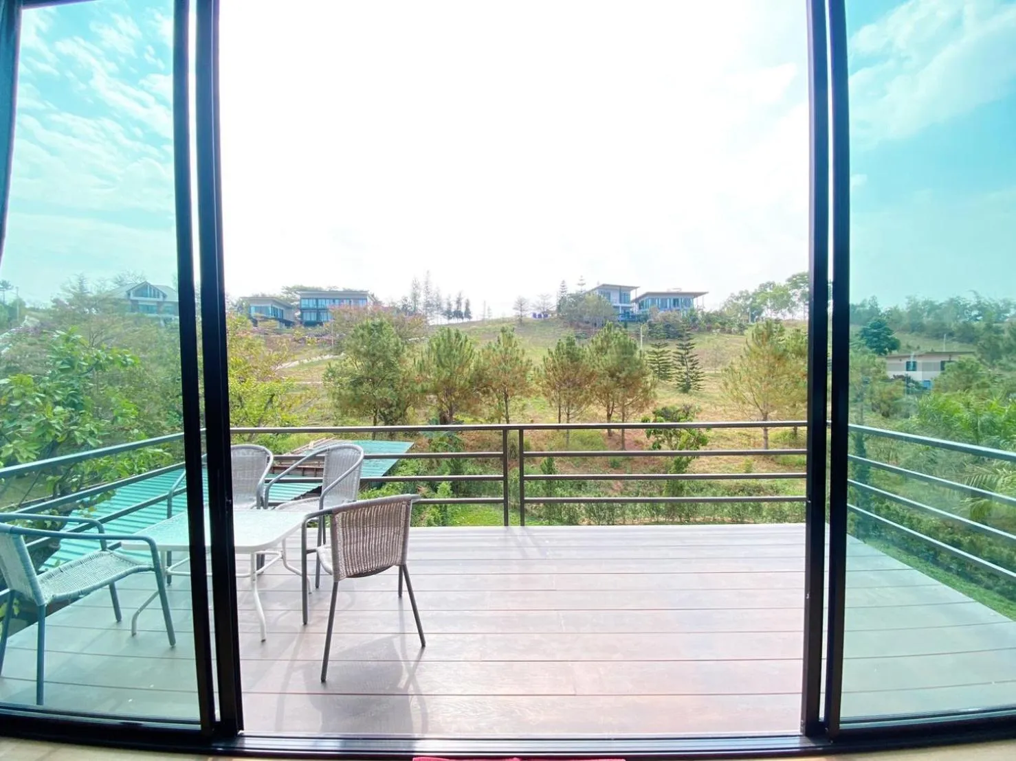 Balcony/Terrace in Krin Resort
