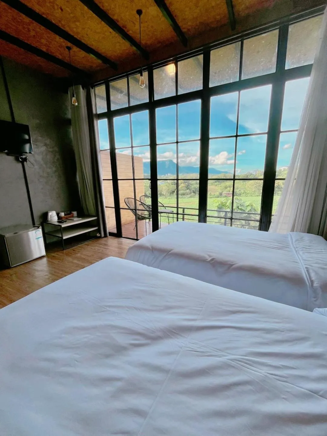 Bed in Krin Resort