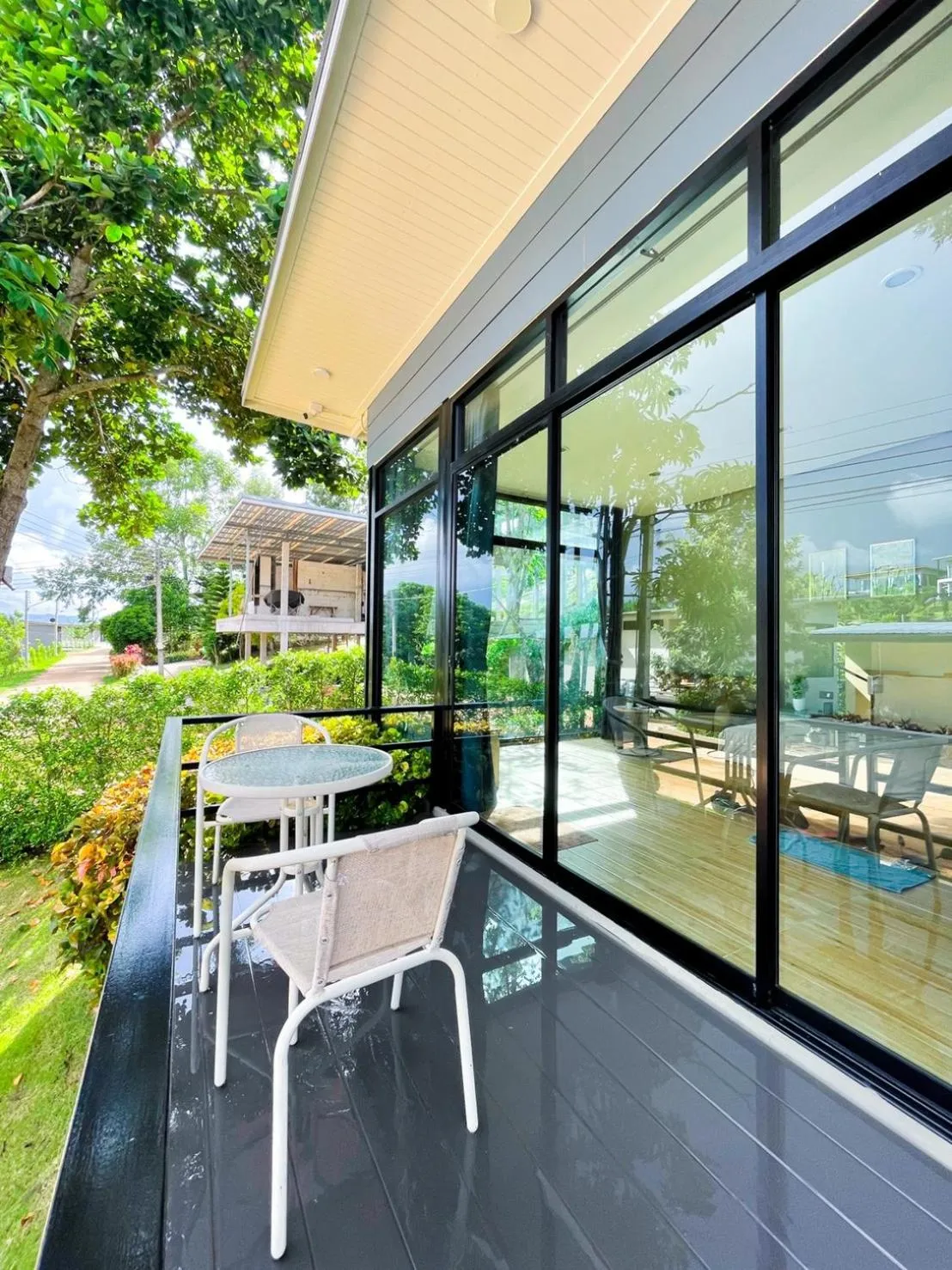 Garden view in Krin Resort