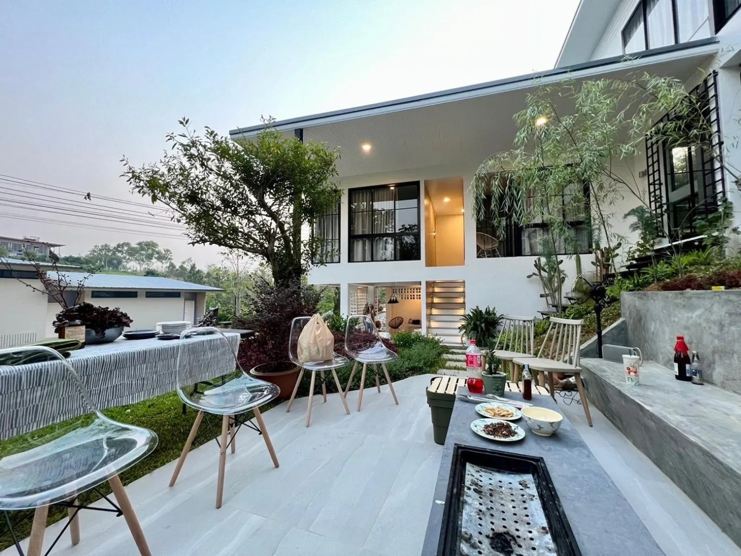 Patio in Krin Resort