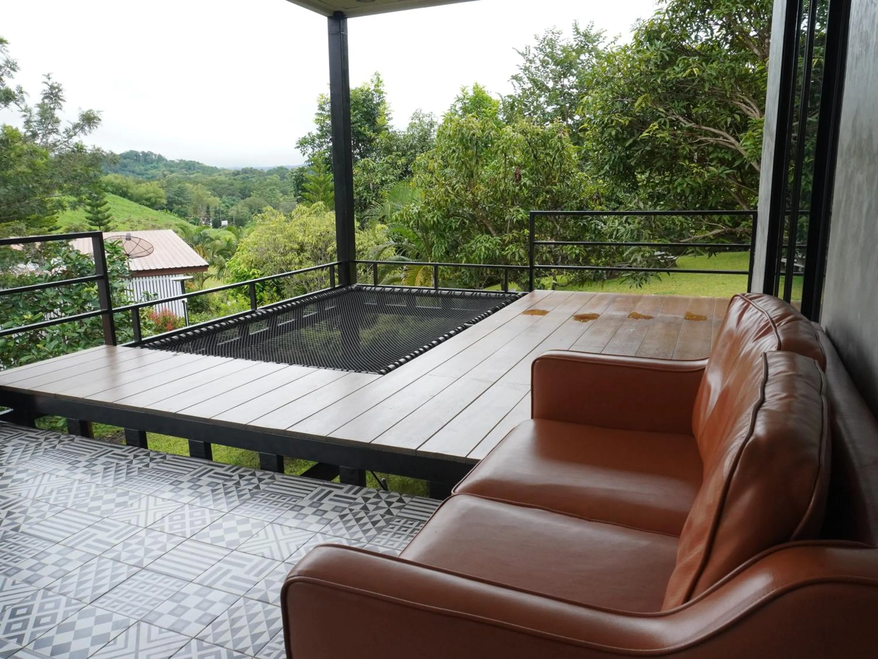 Quiet street view in Krin Resort