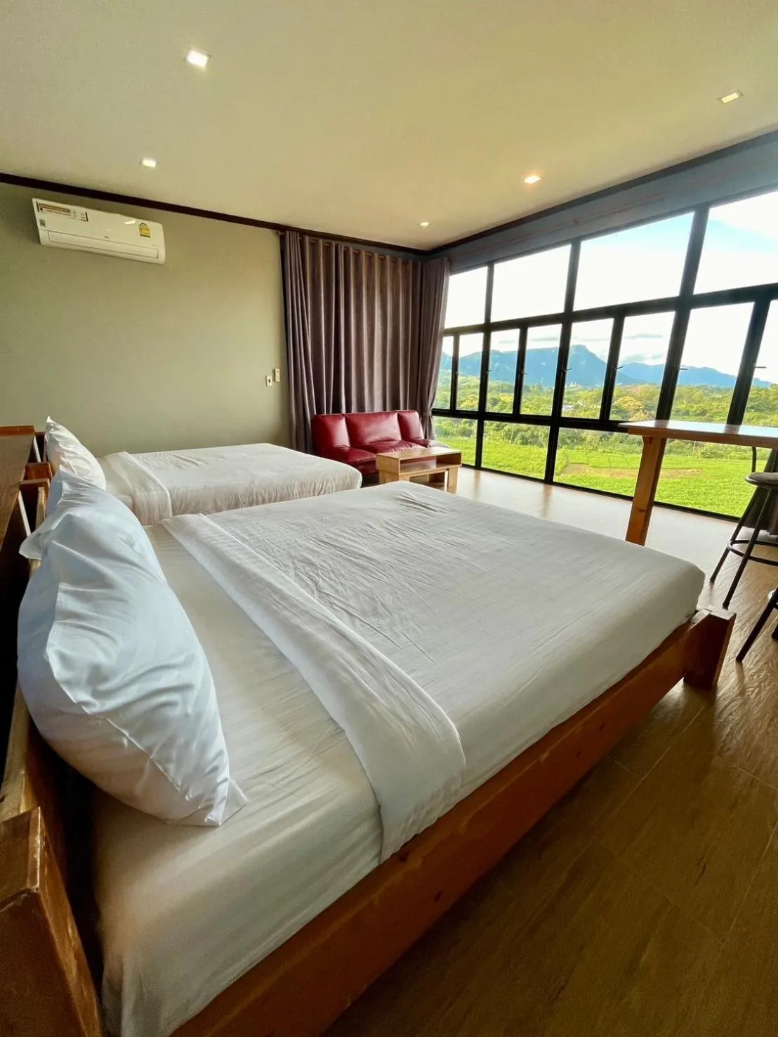 Bed in Krin Resort