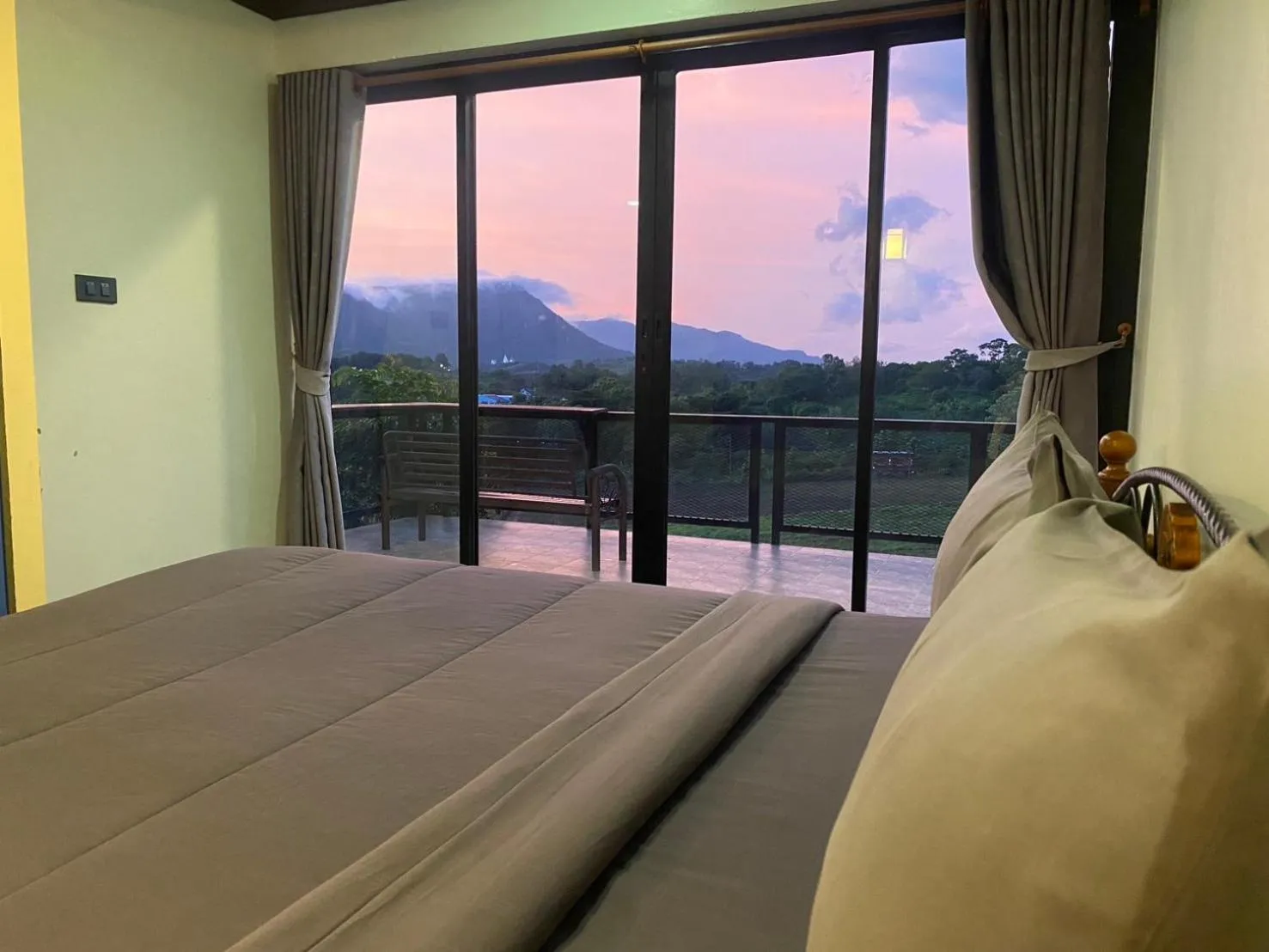 Bed in Krin Resort