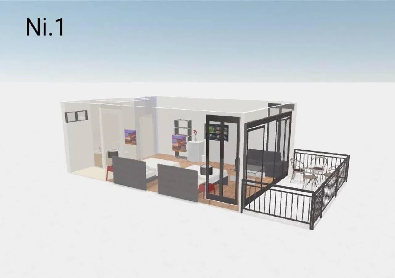 Floor plan in Krin Resort