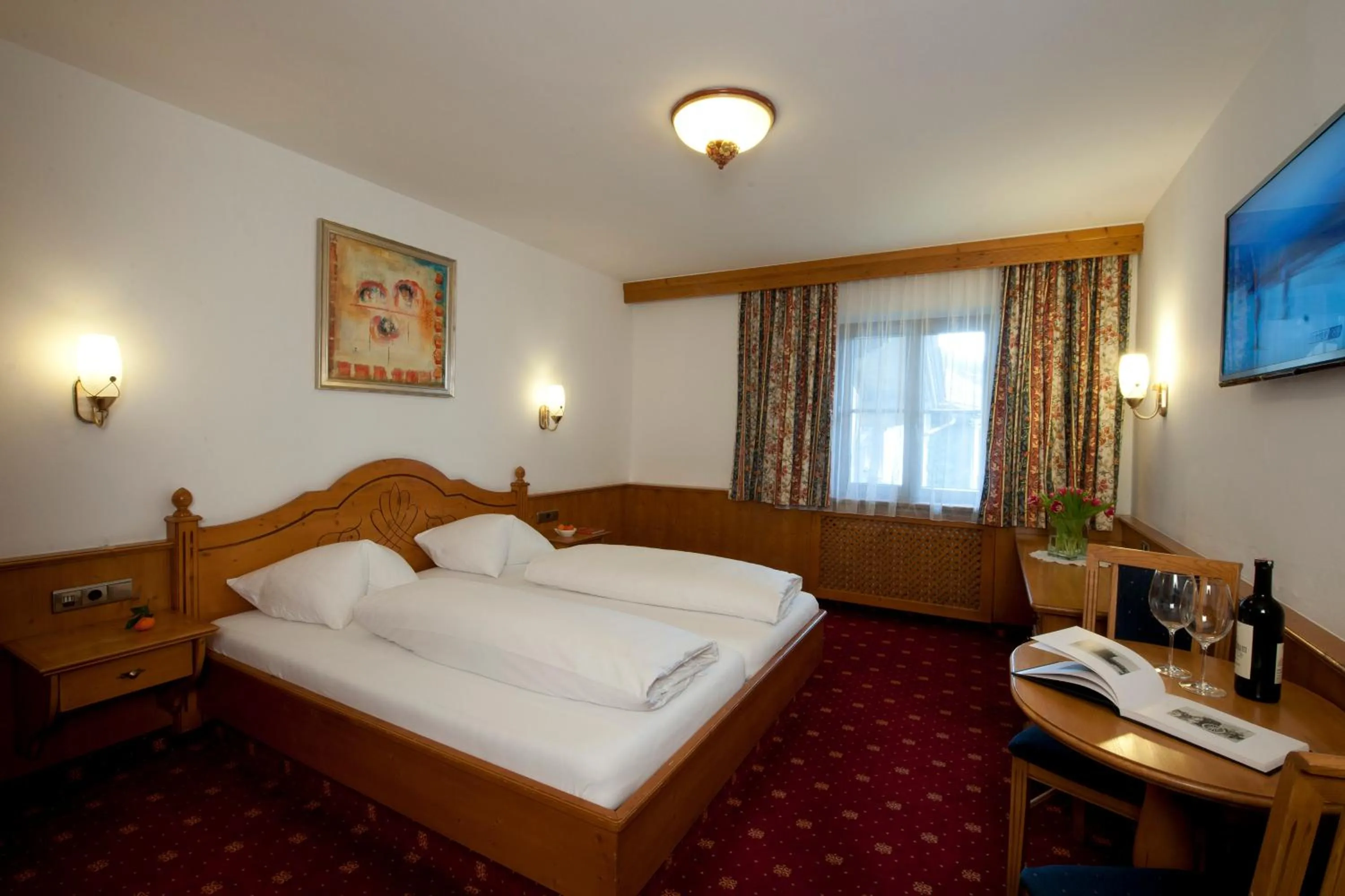 Photo of the whole room, Bed in Hotel Bierwirt