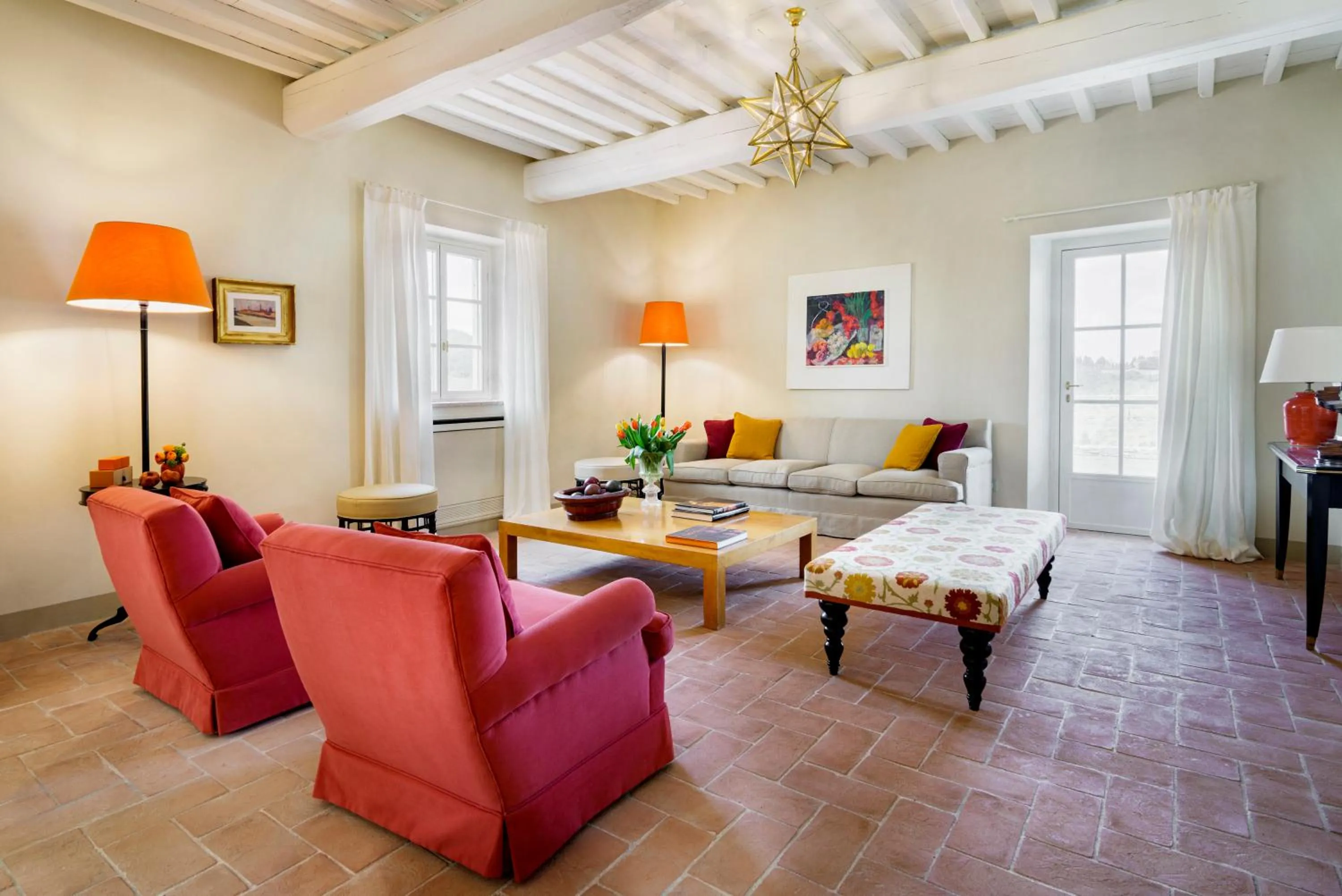 Living room in La Pietra Del Cabreo