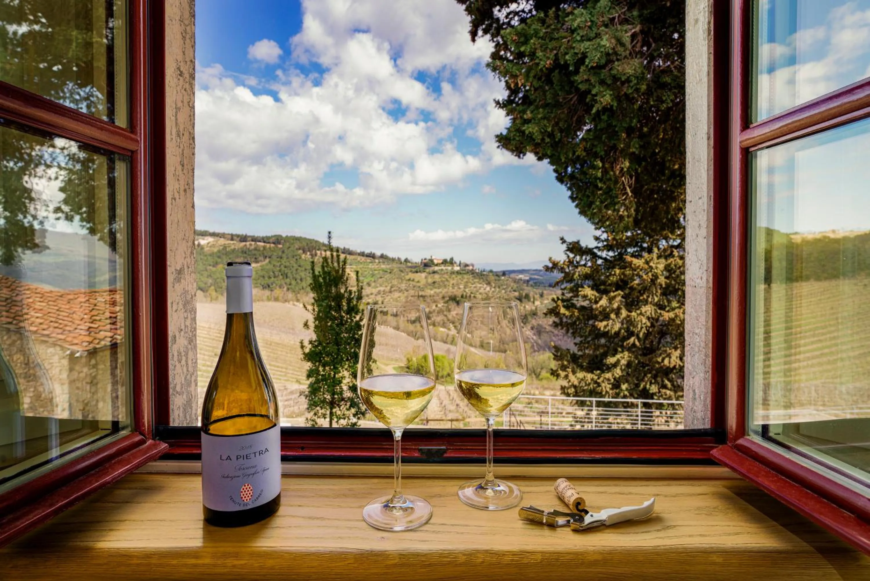 View (from property/room) in La Pietra Del Cabreo