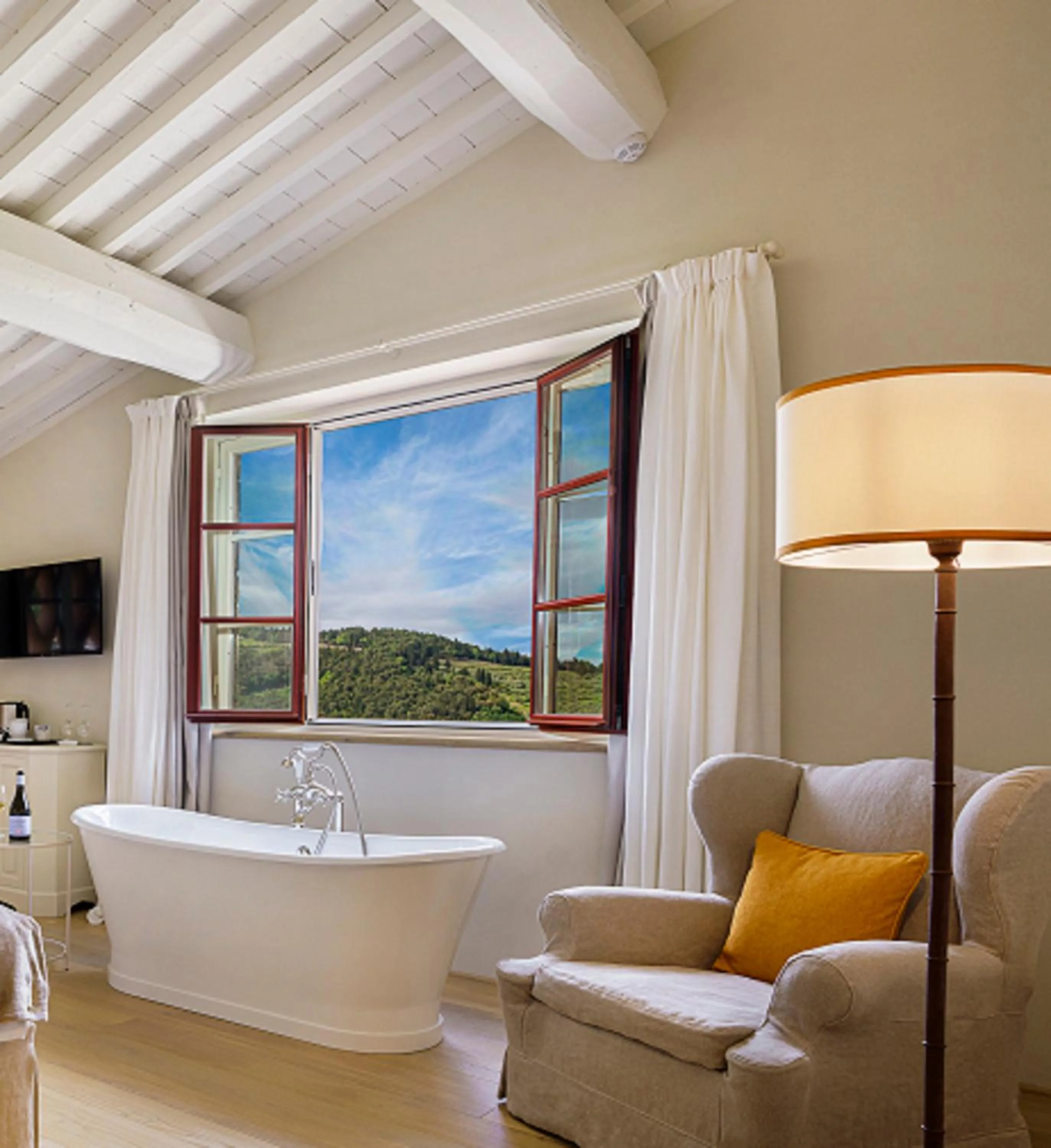 View (from property/room) in La Pietra Del Cabreo