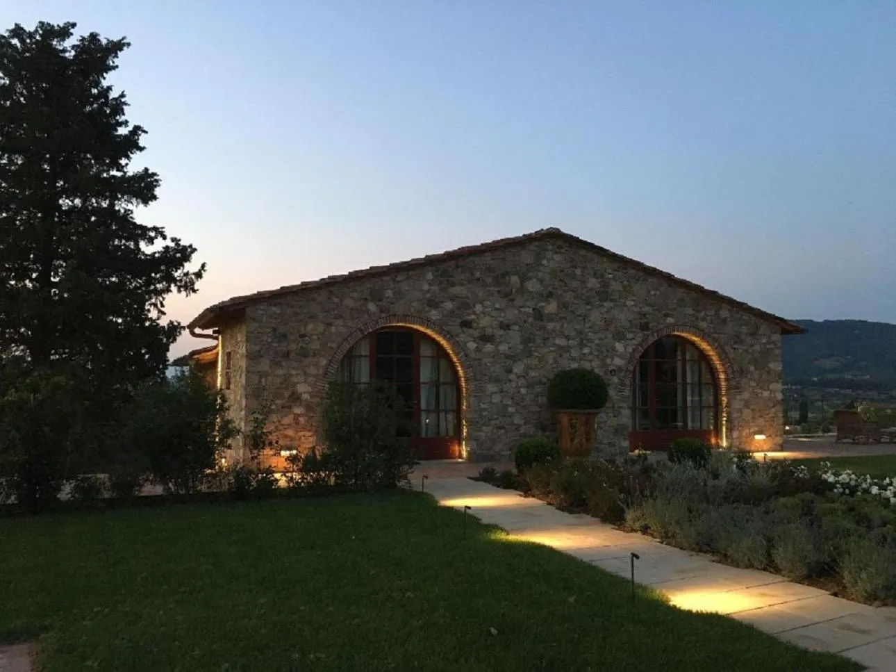 Garden in La Pietra Del Cabreo