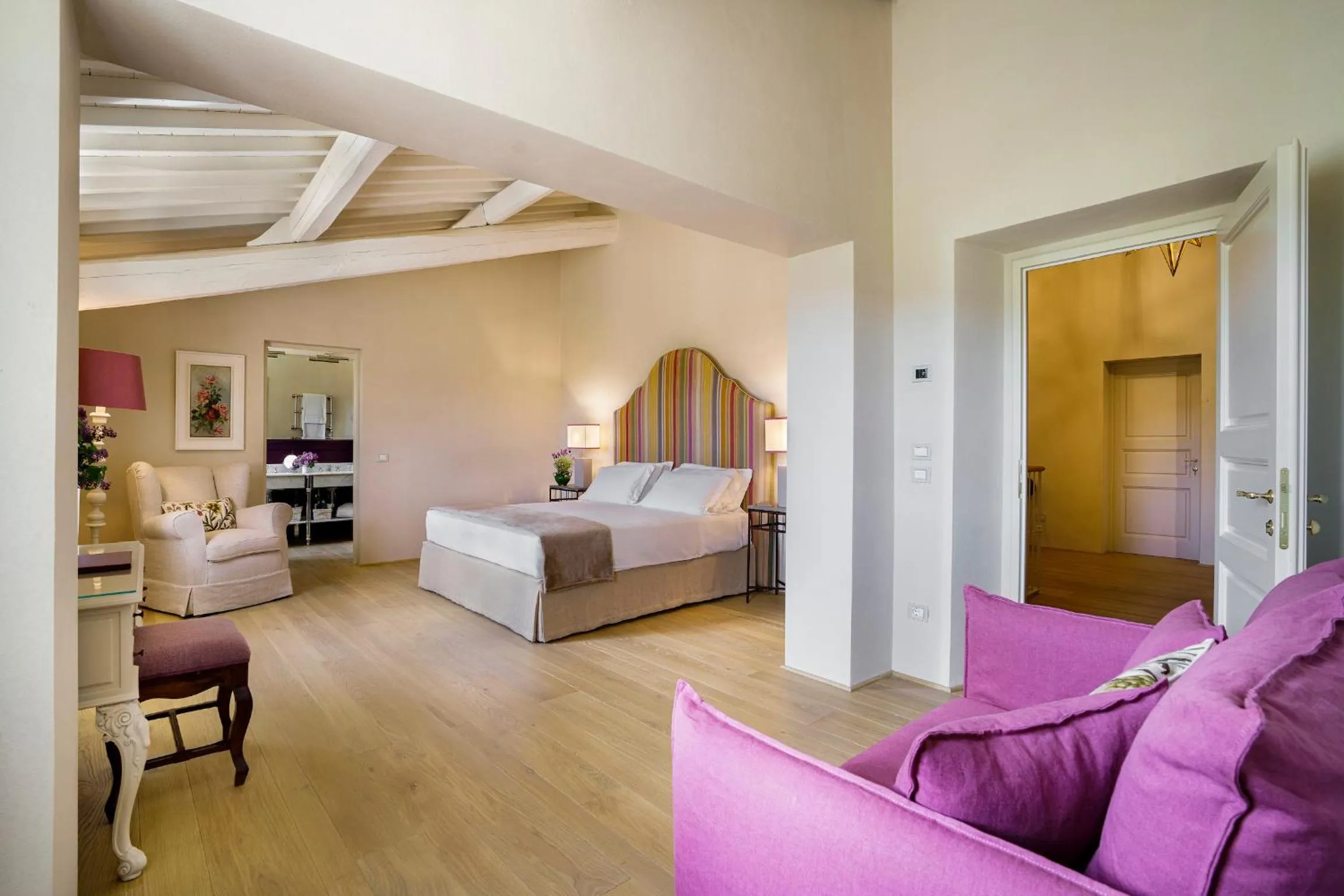 Bedroom, Bed in La Pietra Del Cabreo