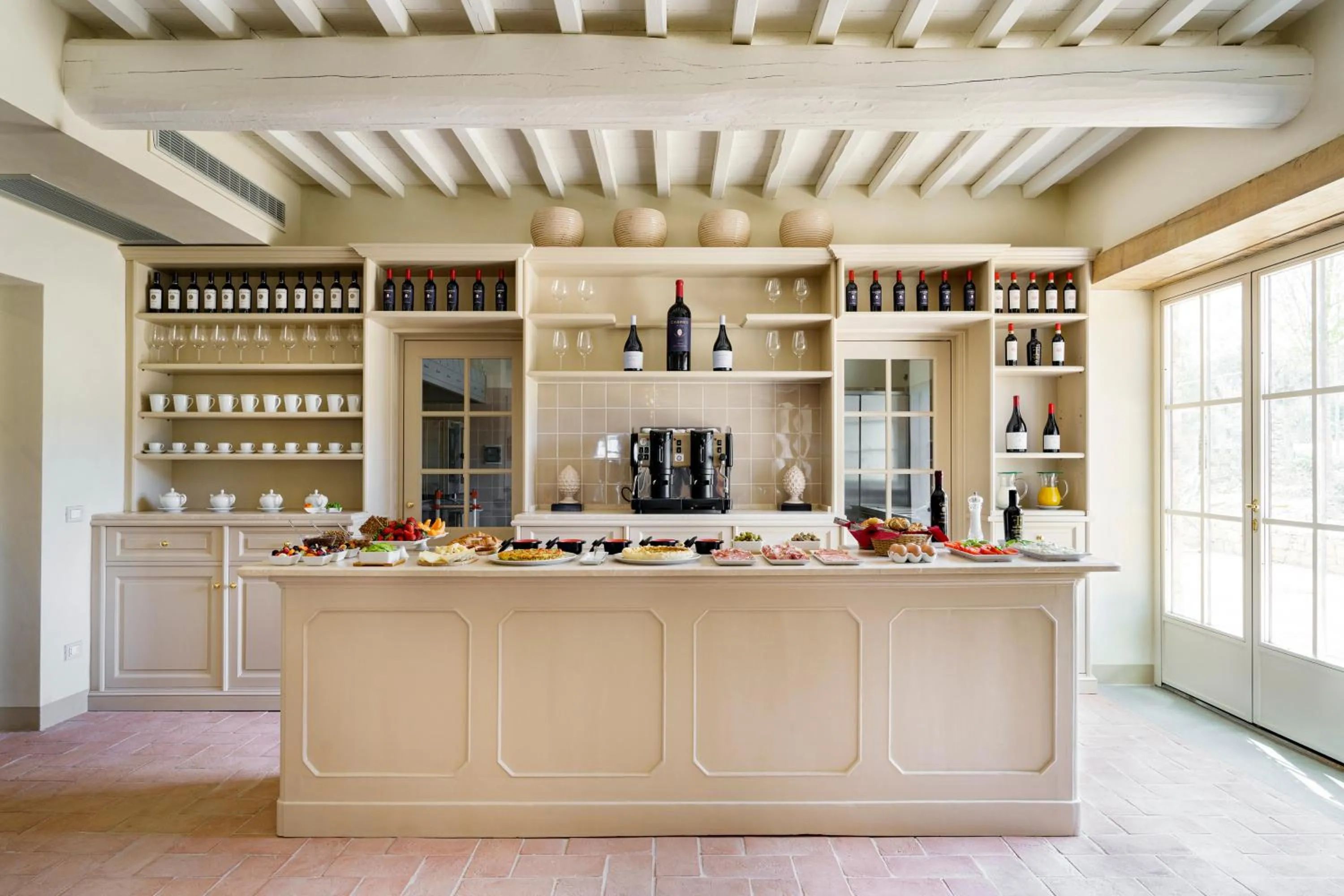 Food and drinks in La Pietra Del Cabreo