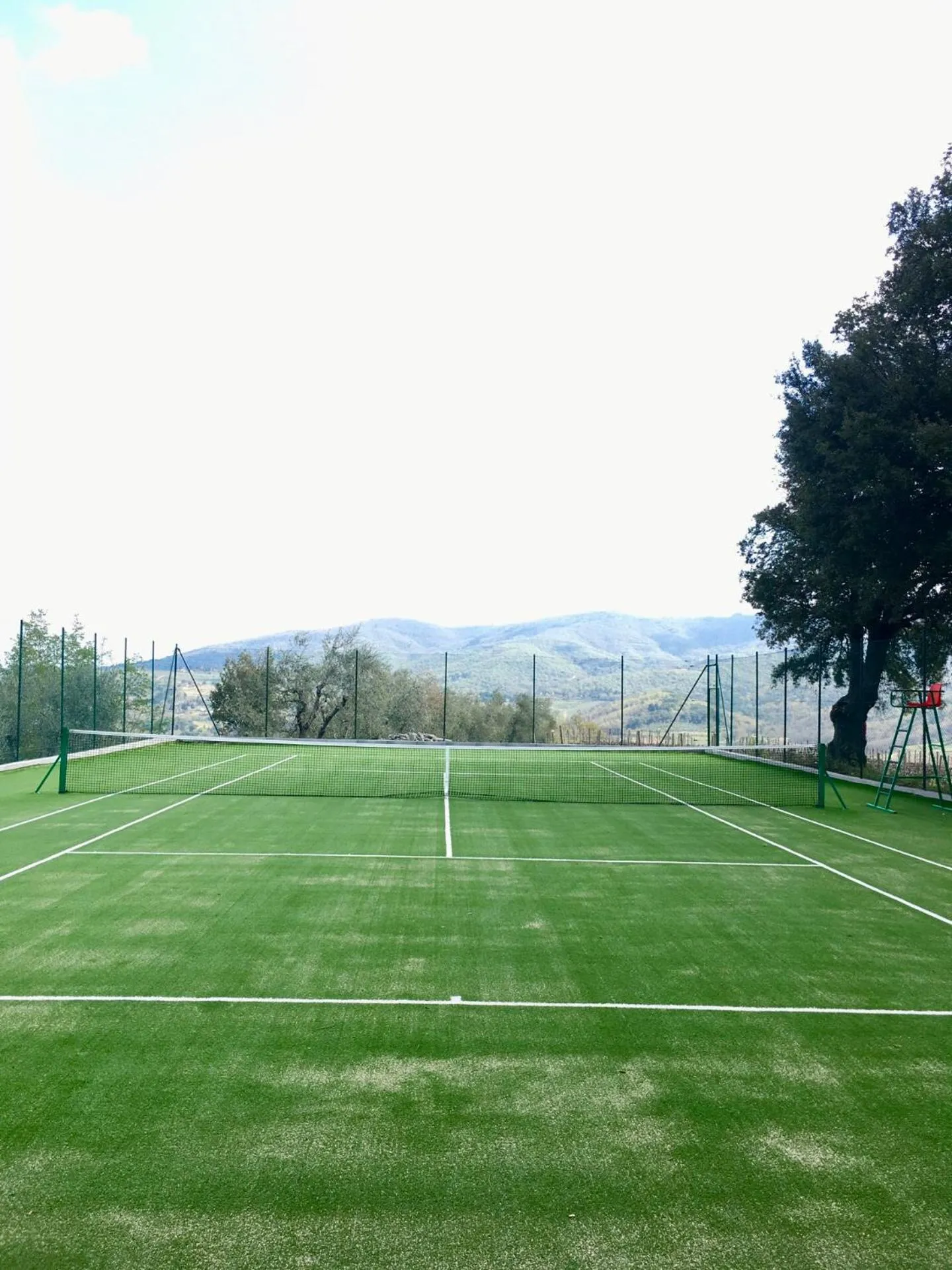 Tennis court in La Pietra Del Cabreo