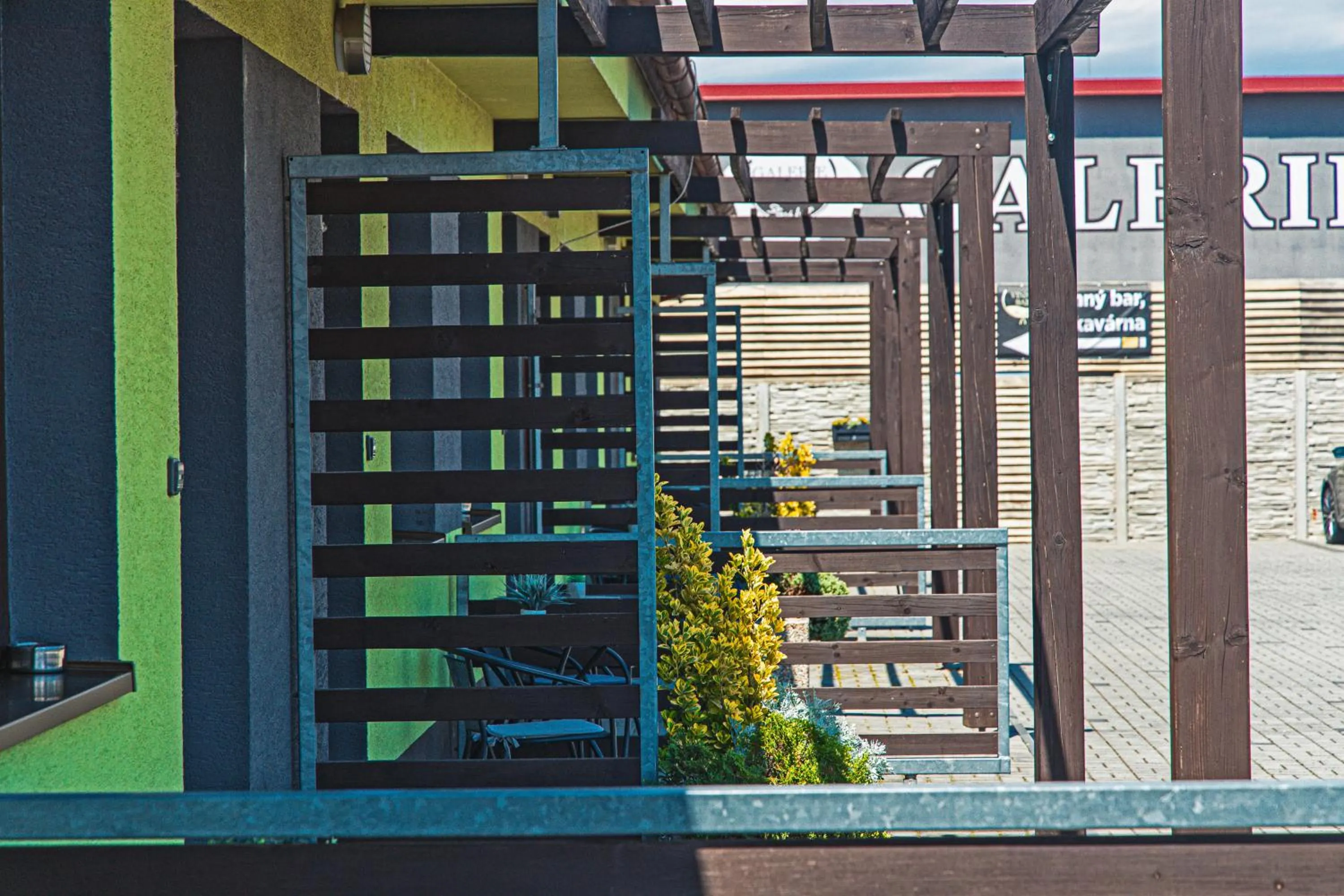 Balcony/Terrace in Penzion Stará hora