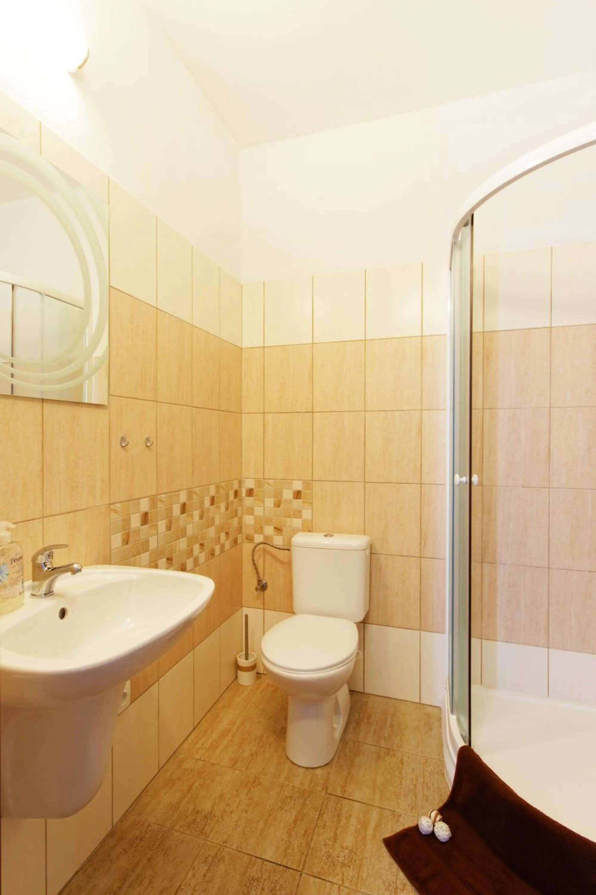 Bathroom in Penzion Stará hora