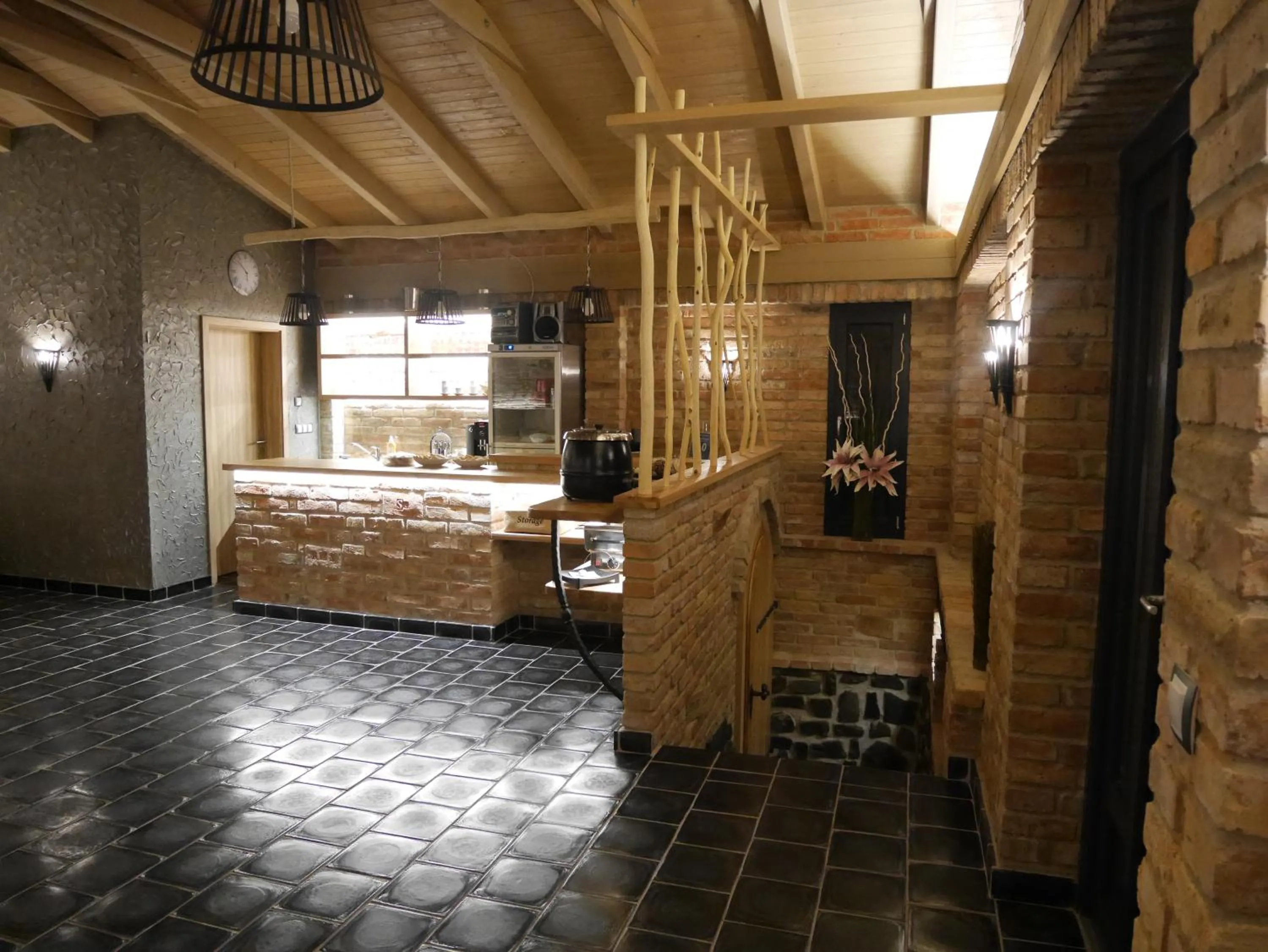 Lounge or bar in Penzion Stará hora