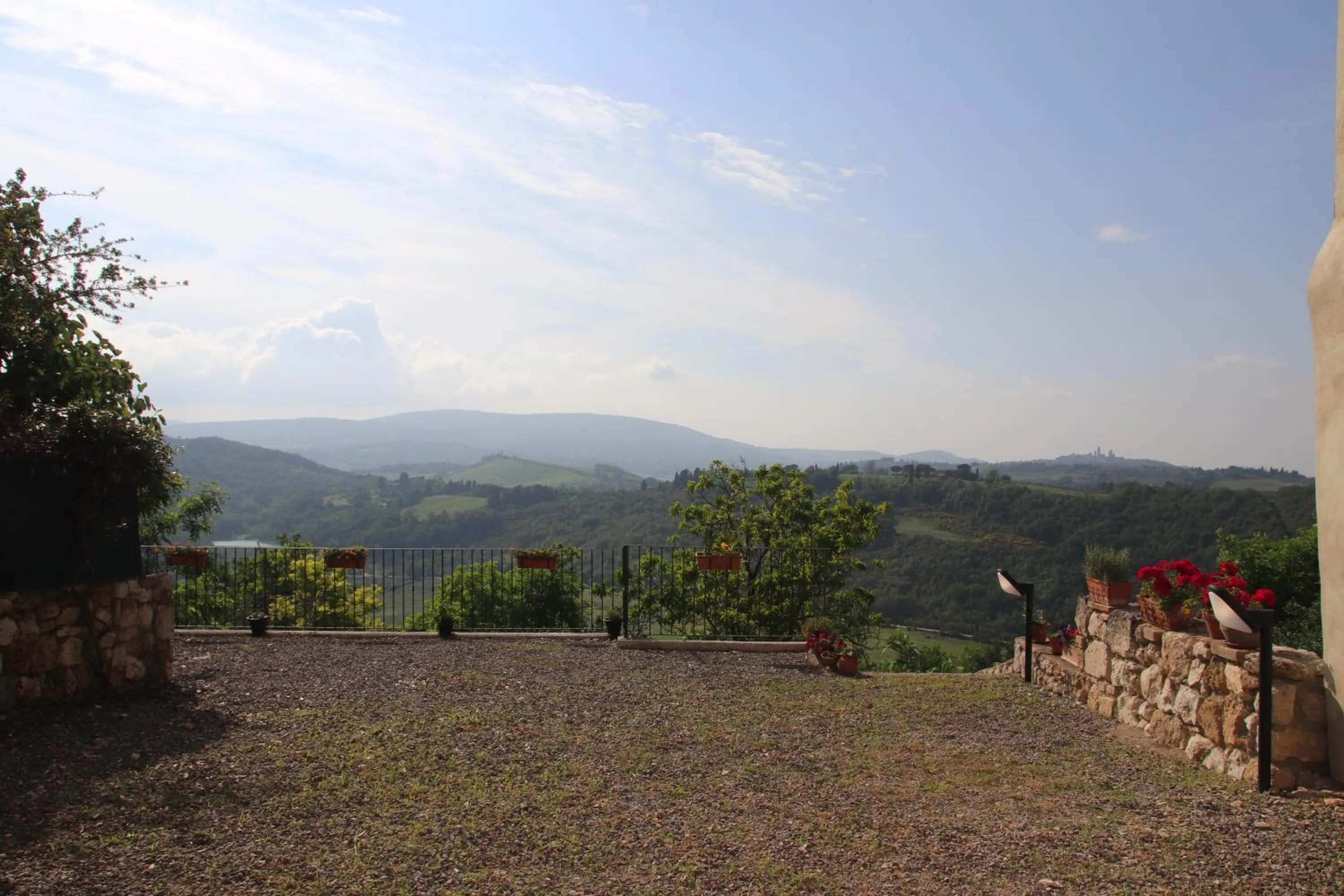 Natural landscape in Maison del Borgo