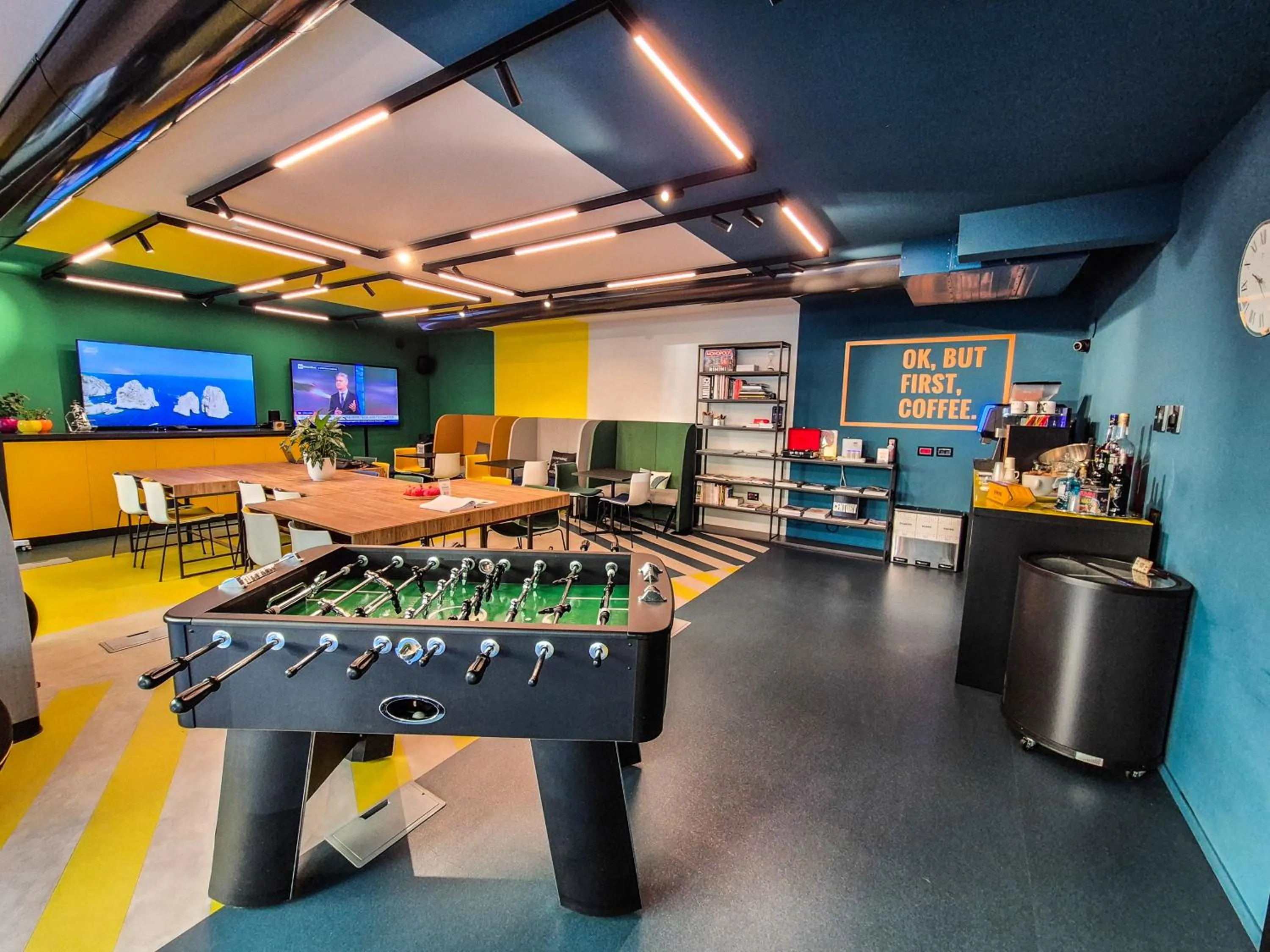 Communal lounge/ TV room in Demo Hotel Design Emotion