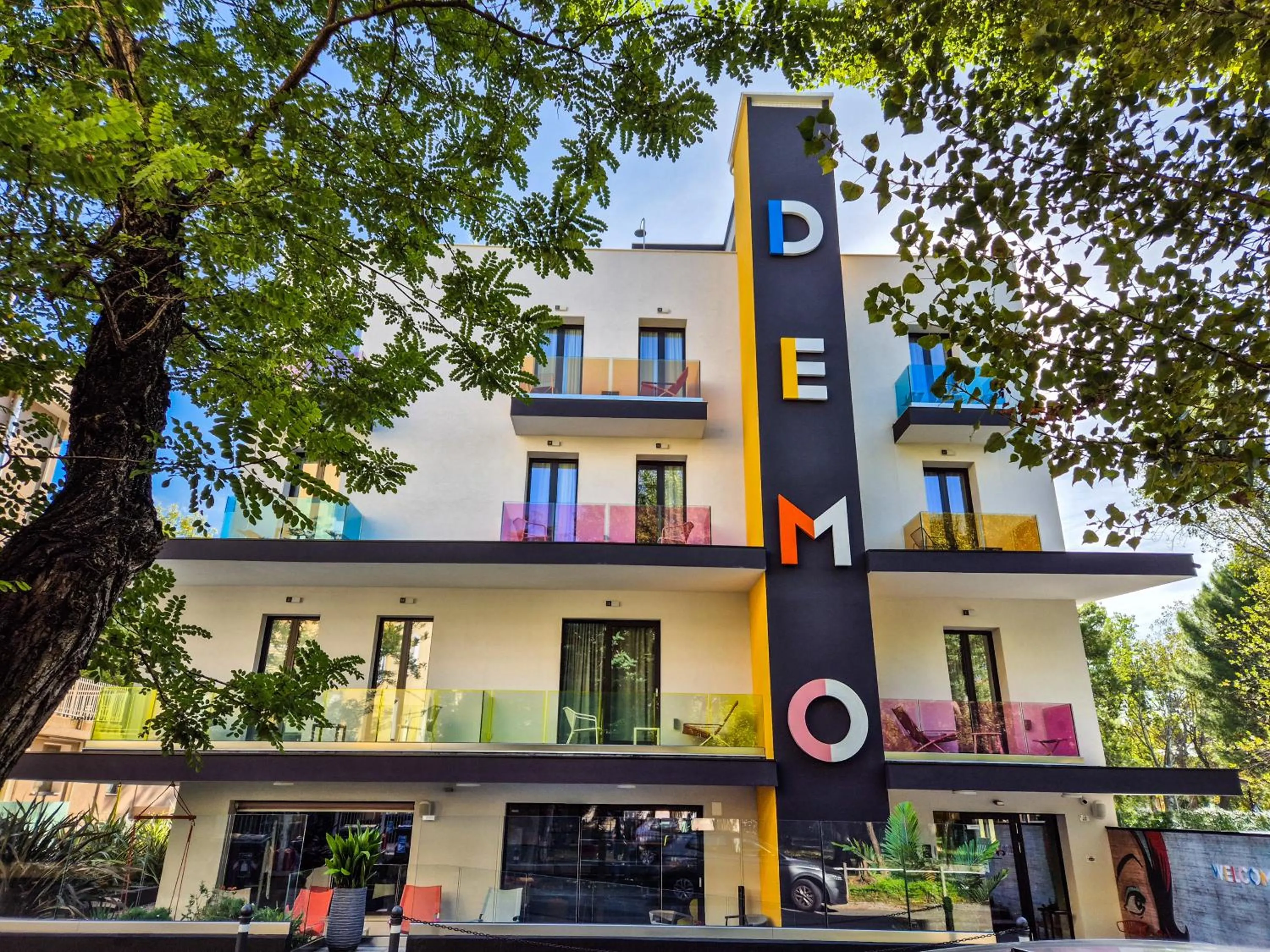 Property building in Demo Hotel Design Emotion