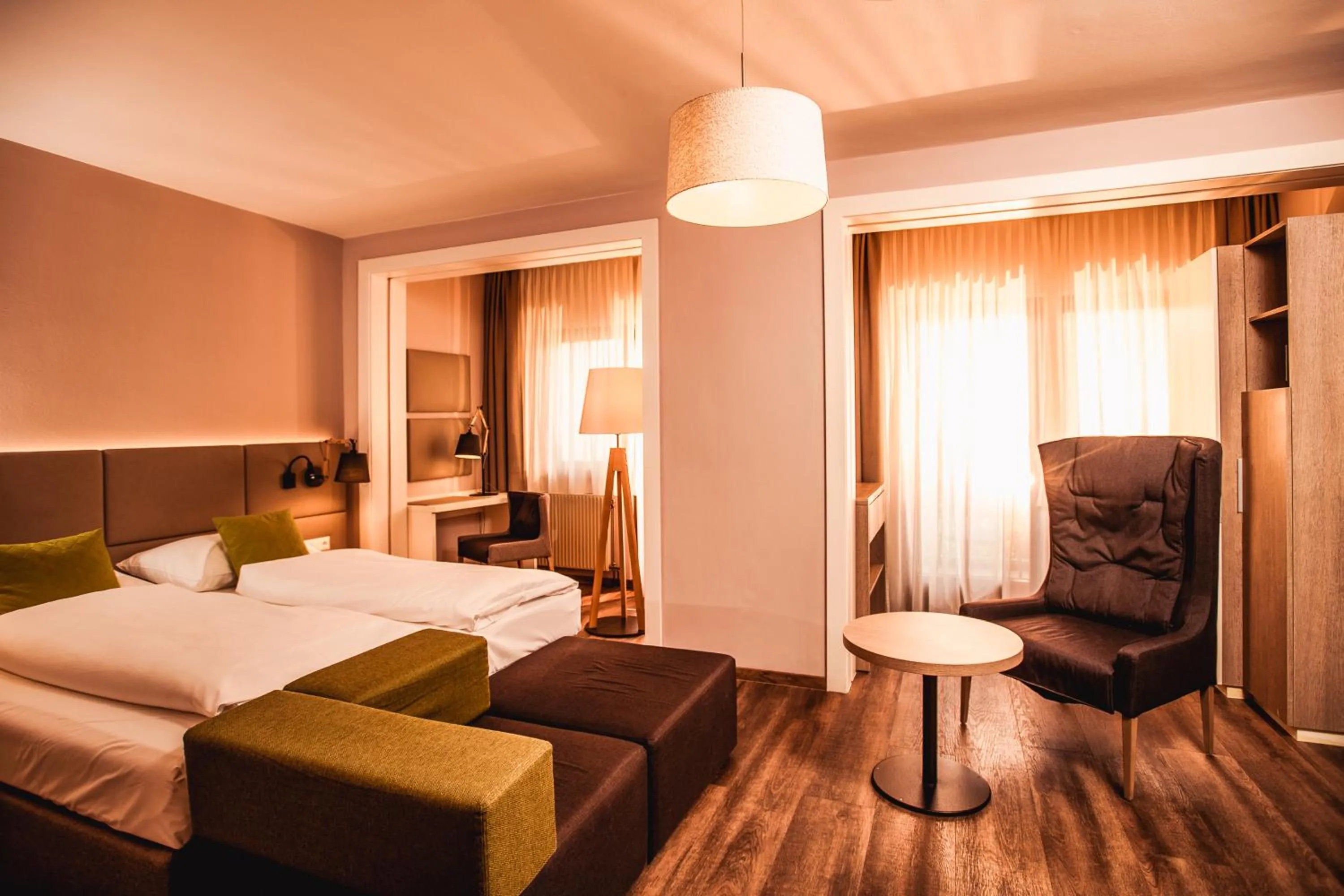 Photo of the whole room, Bed in Simon - das Vitalhotel