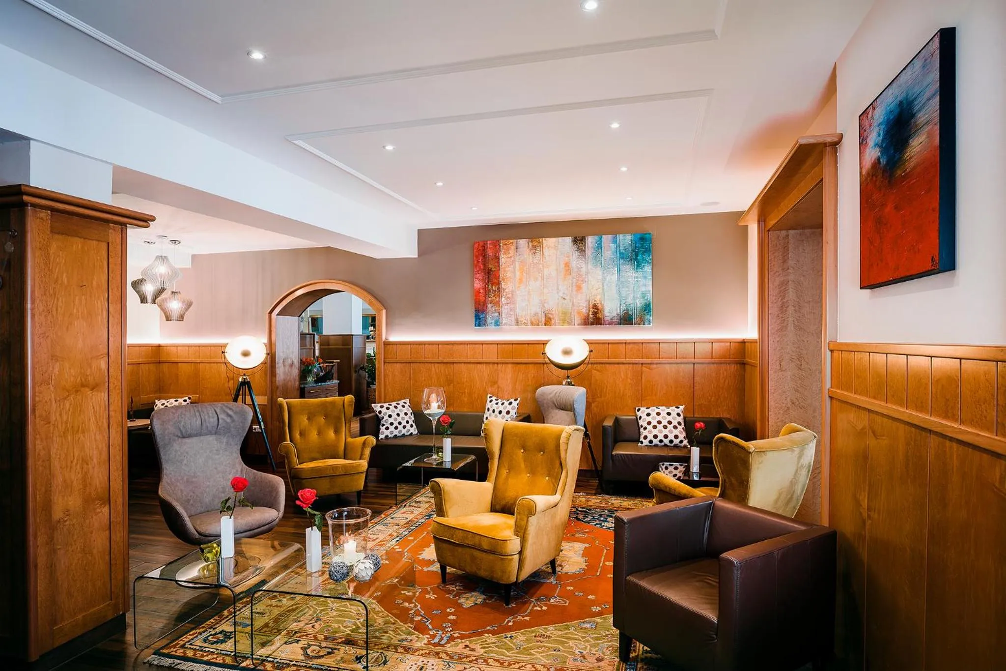 Lounge or bar in Simon - das Vitalhotel