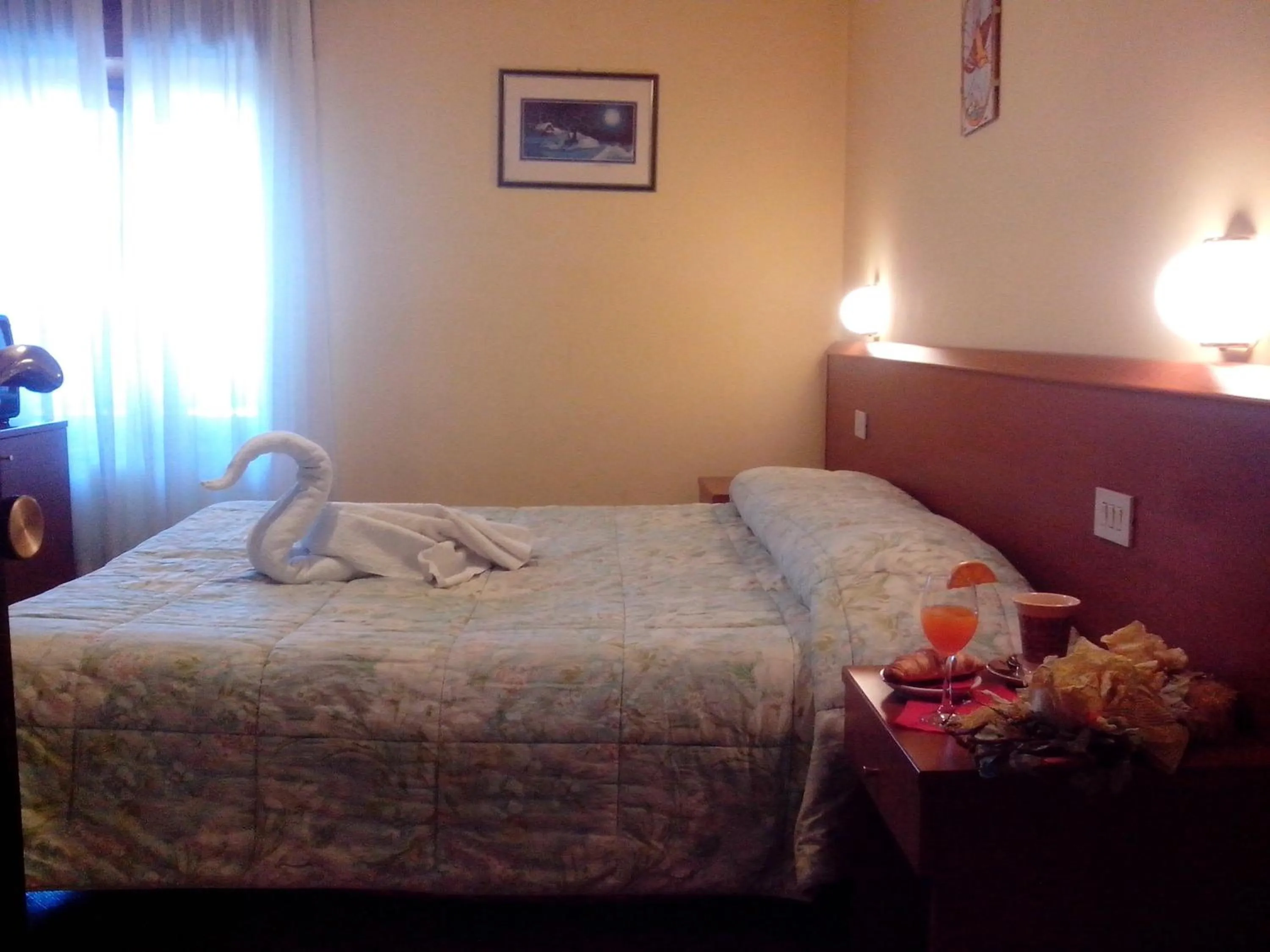 Bed in Hotel Monte Fior