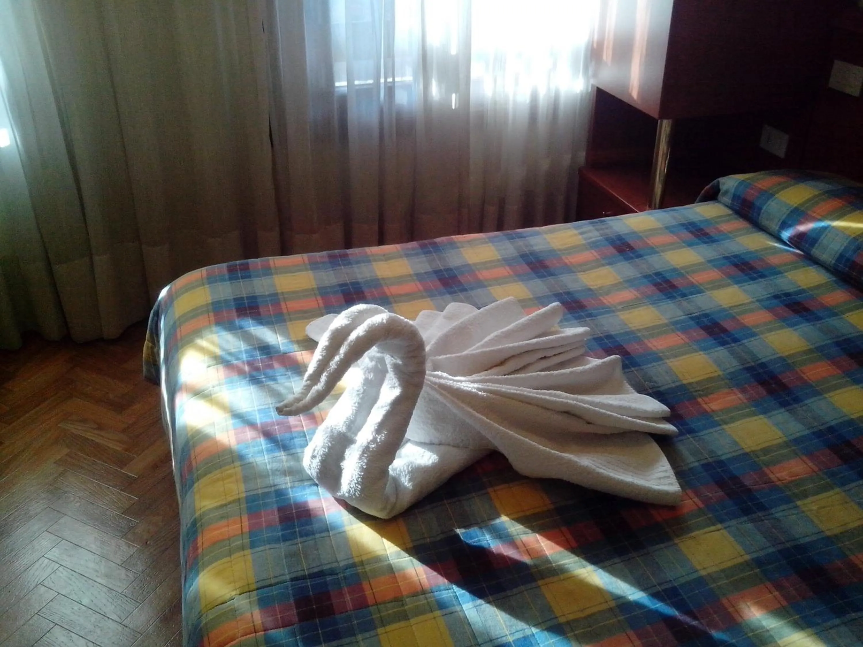 Decorative detail, Bed in Hotel Monte Fior