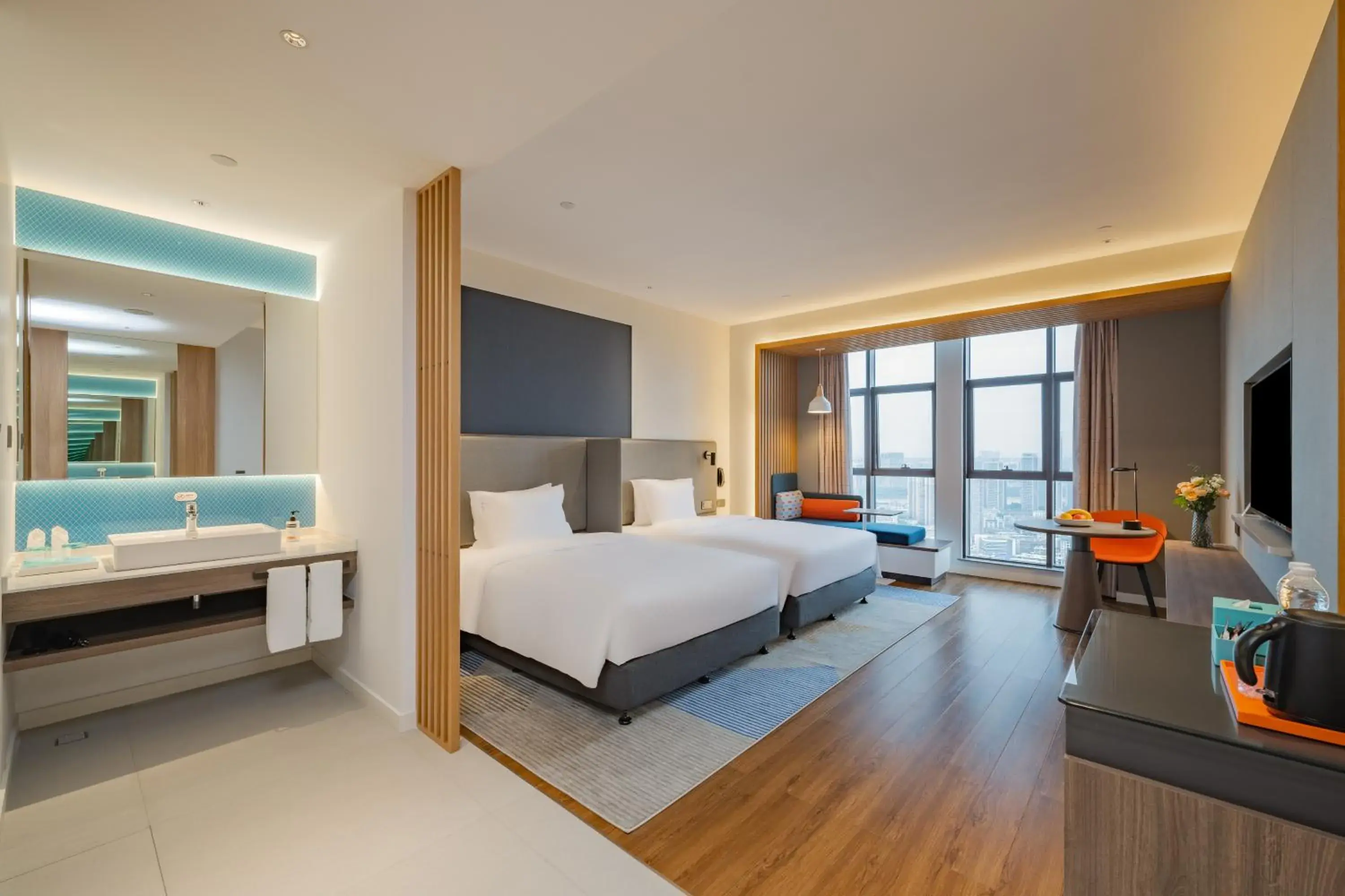 Standard Twin Room in Holiday Inn Express Nanning Jiangnan by IHG Standard Twin Room in Holiday Inn Express Nanning Jiangnan by IHG