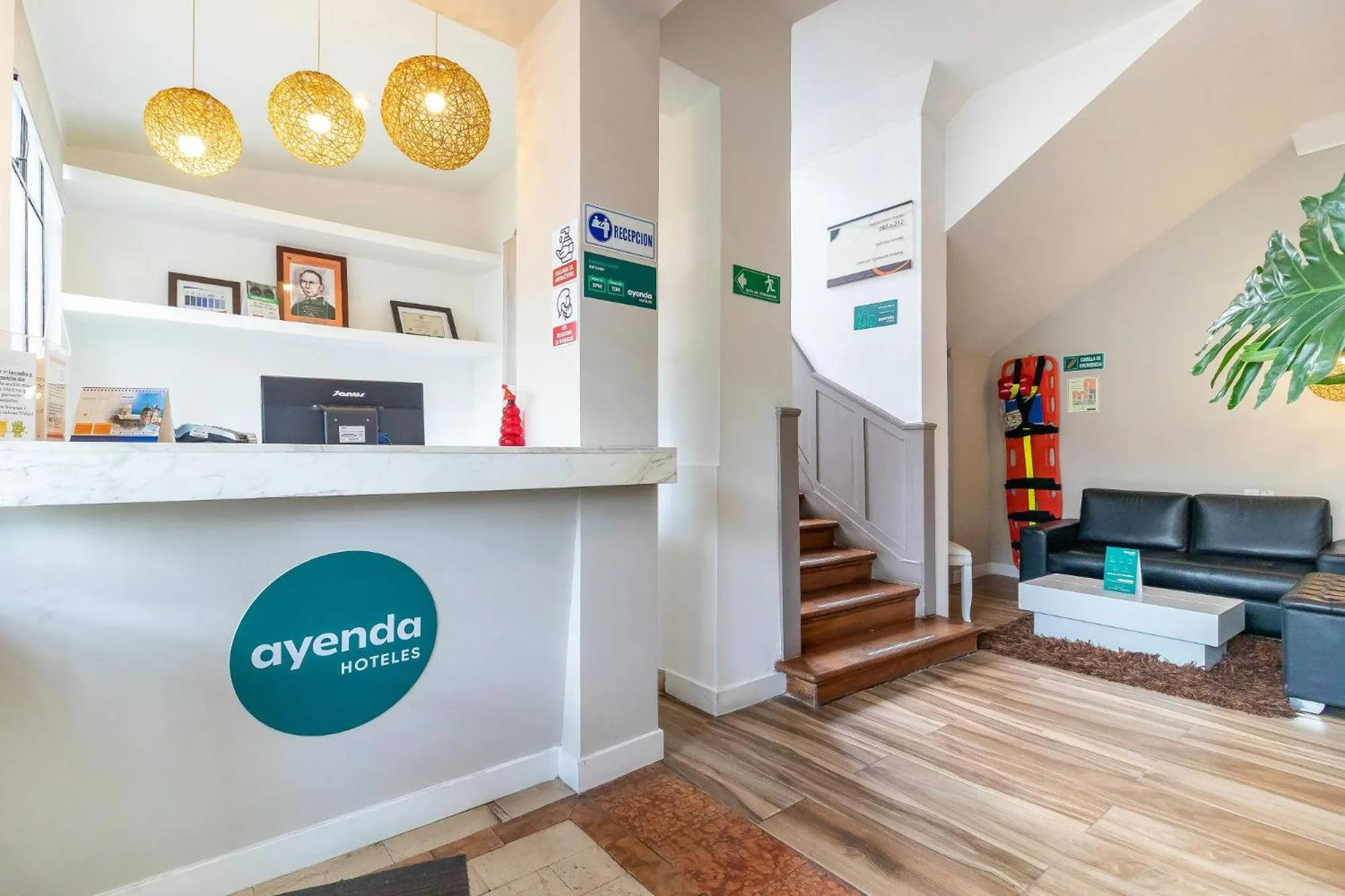 Lobby or reception in Hotel Casa Kolping