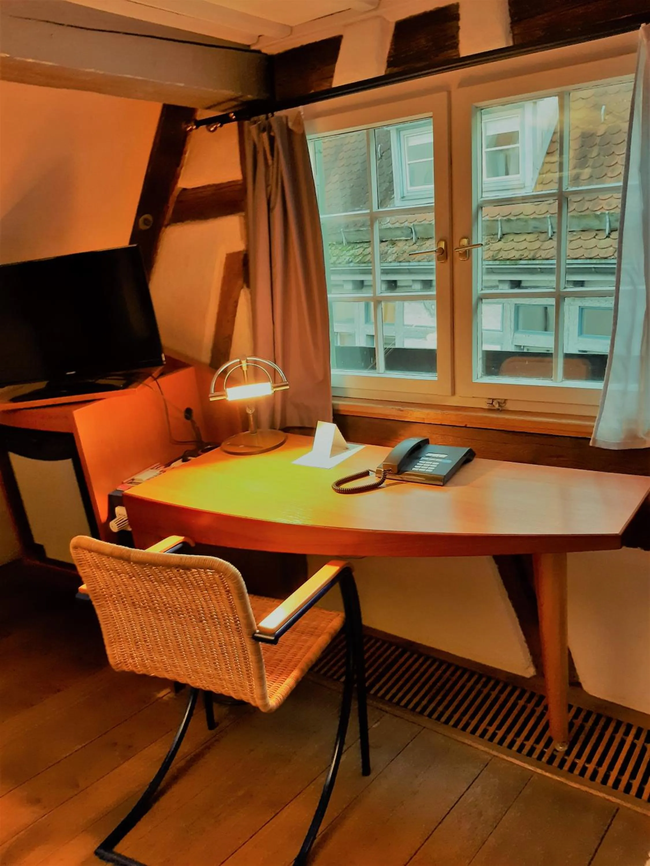 Bedroom in Schiefes Haus