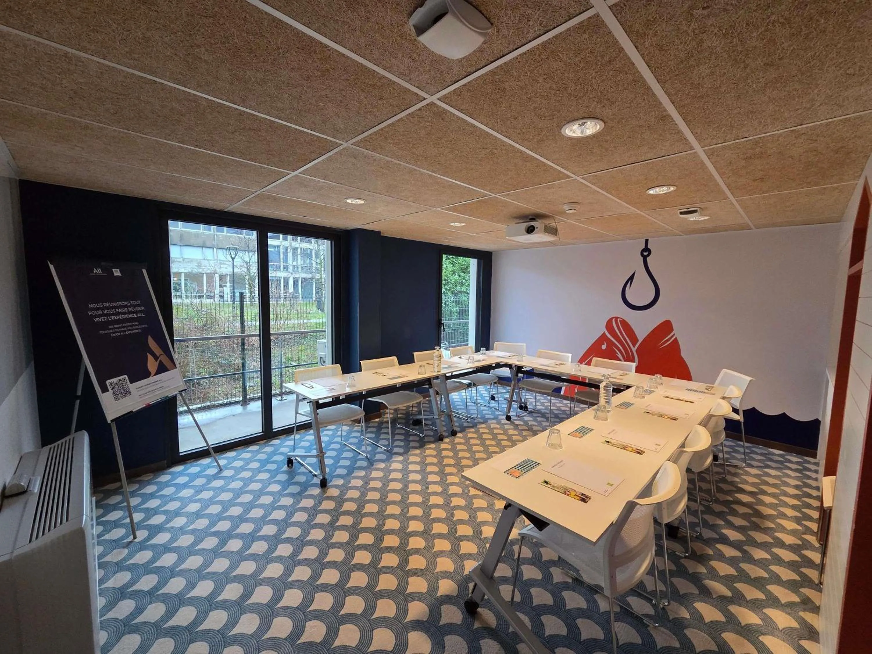 Meeting/conference room in ibis Styles Thonon-les-Bains