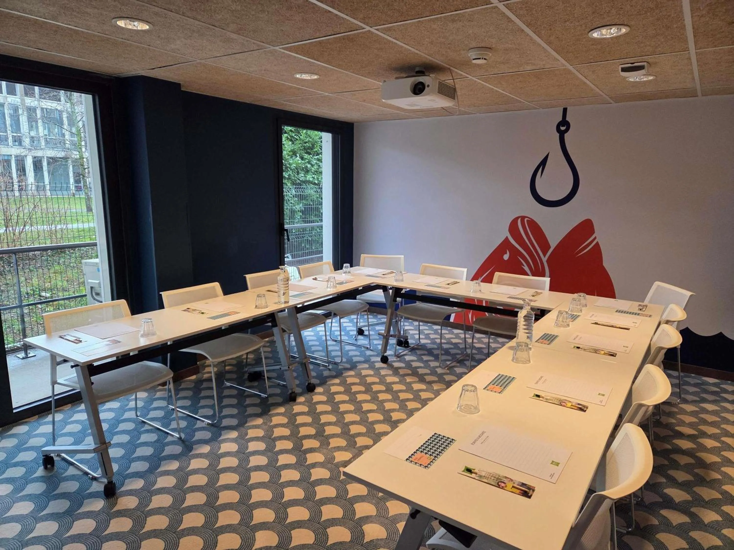 Meeting/conference room in ibis Styles Thonon-les-Bains