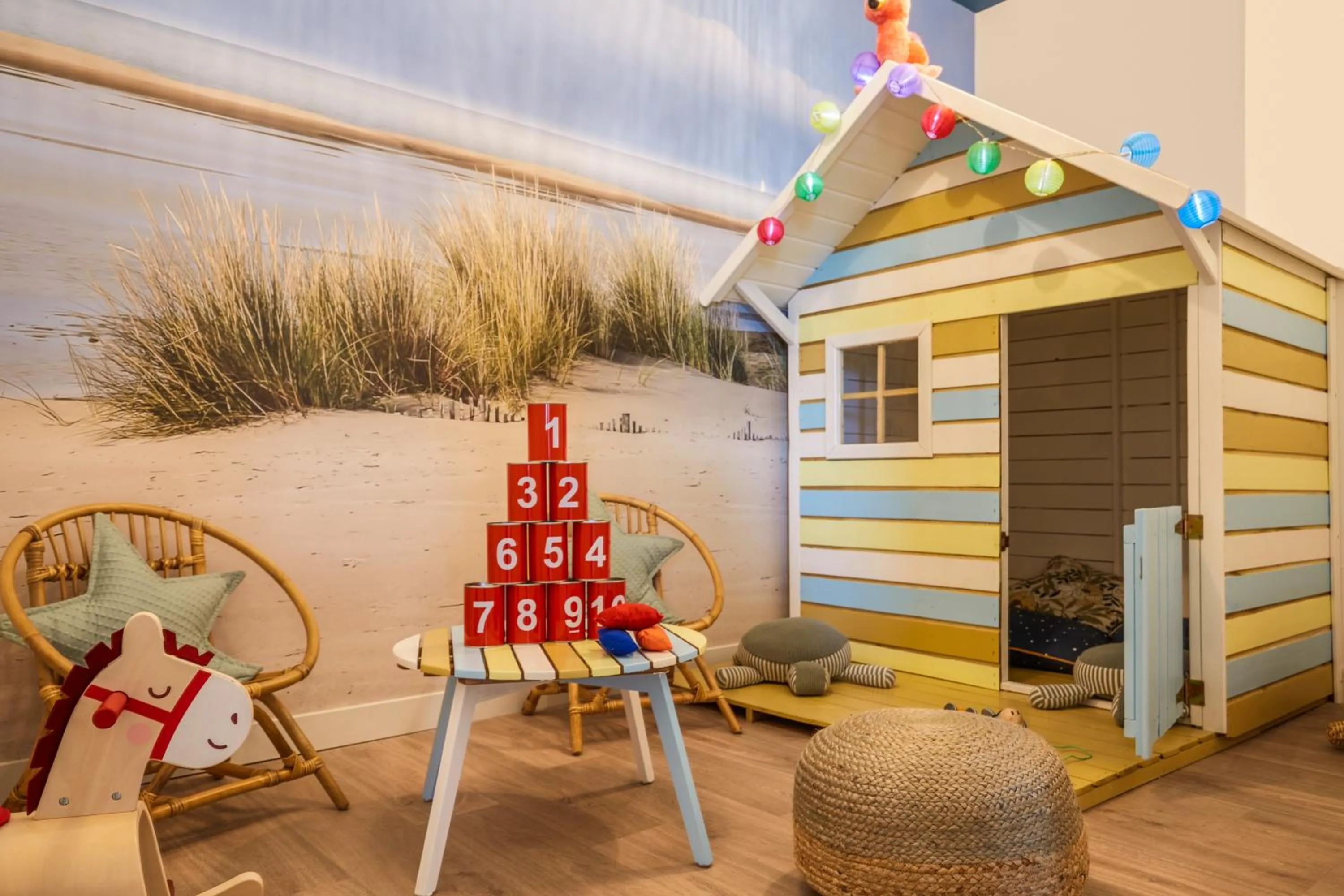 Children play ground in Ibis Styles Montpellier Aéroport Parc Des Expos