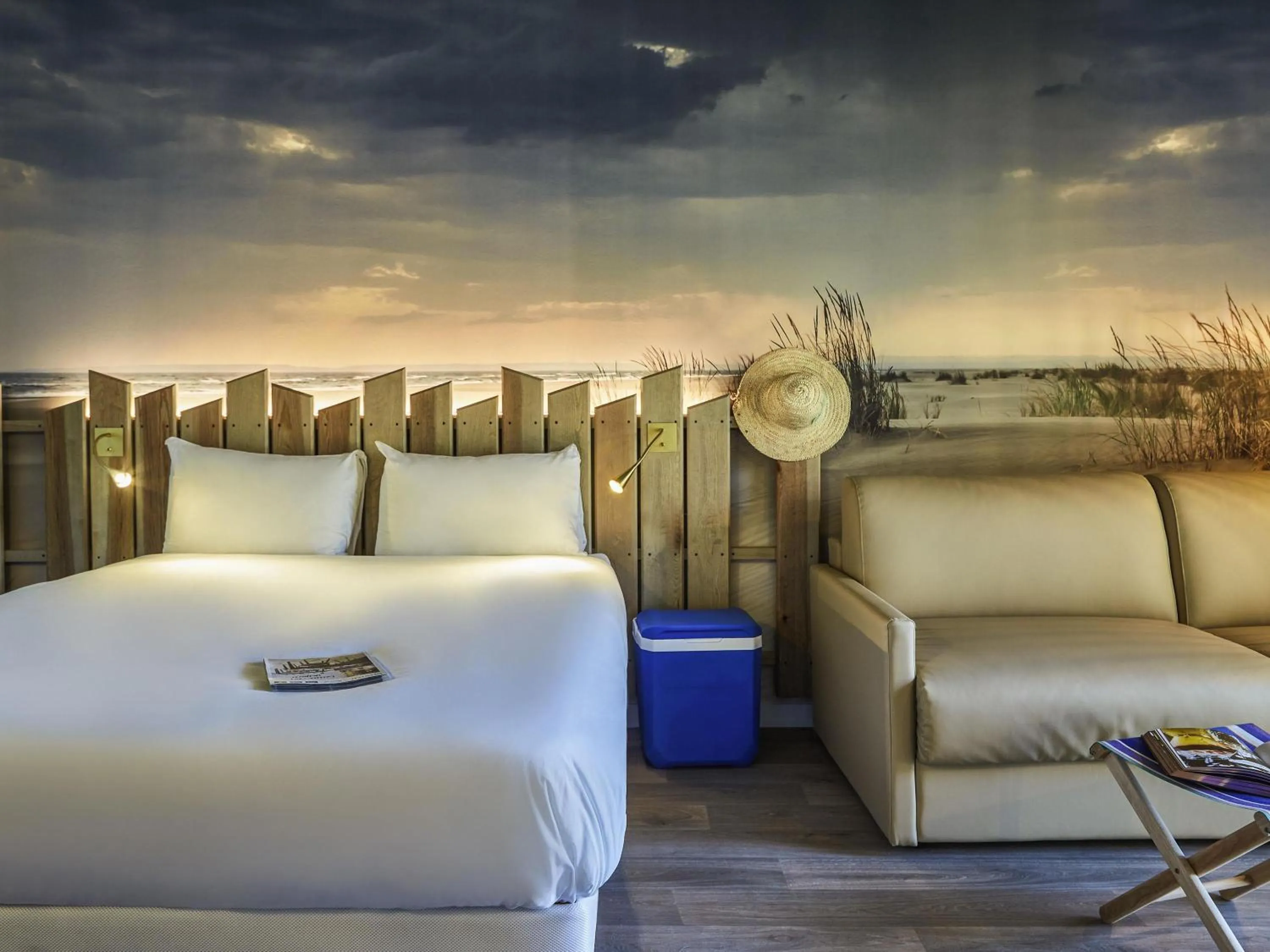 Bedroom, Bed in Ibis Styles Montpellier Aéroport Parc Des Expos