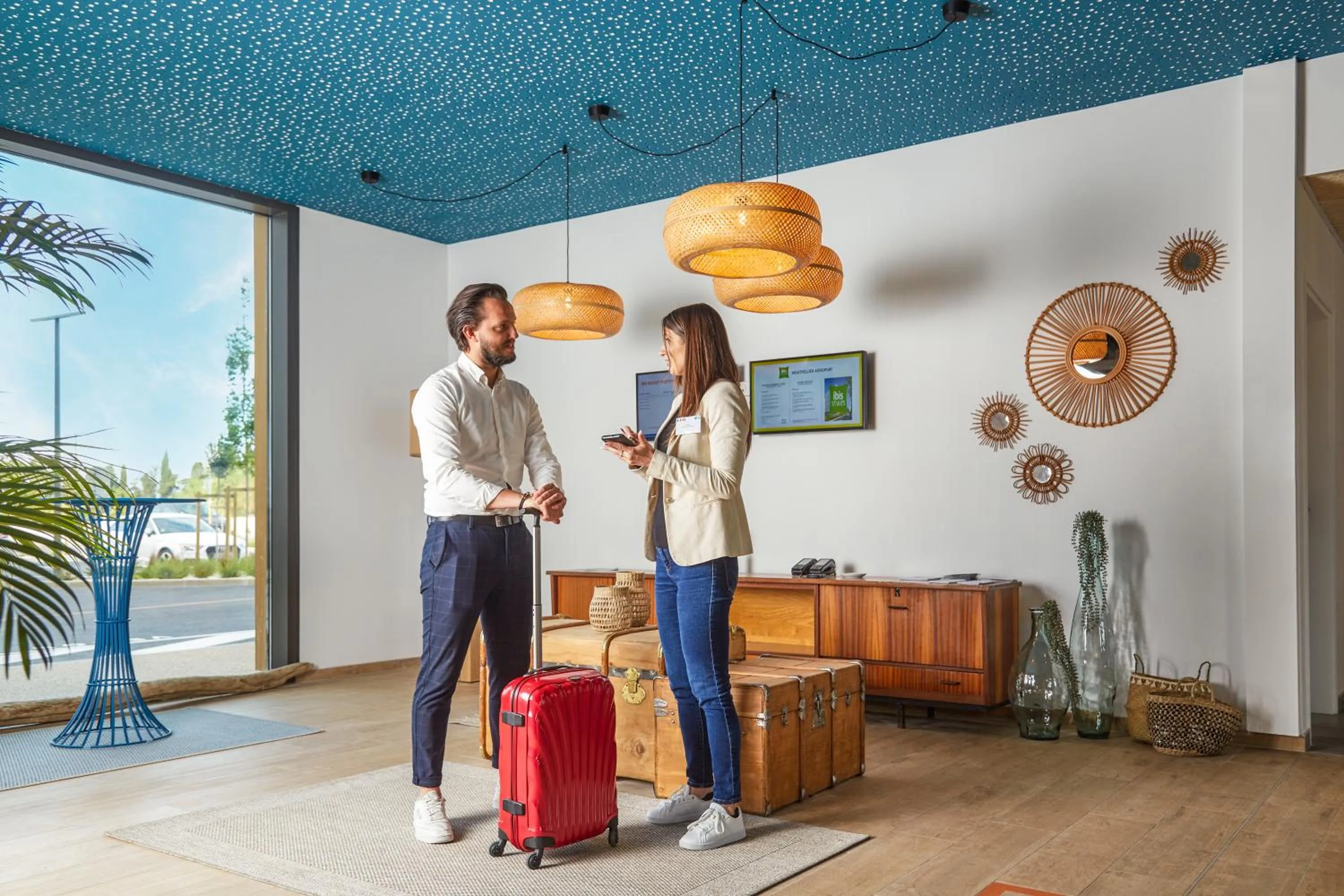 Lobby or reception in Ibis Styles Montpellier Aéroport Parc Des Expos