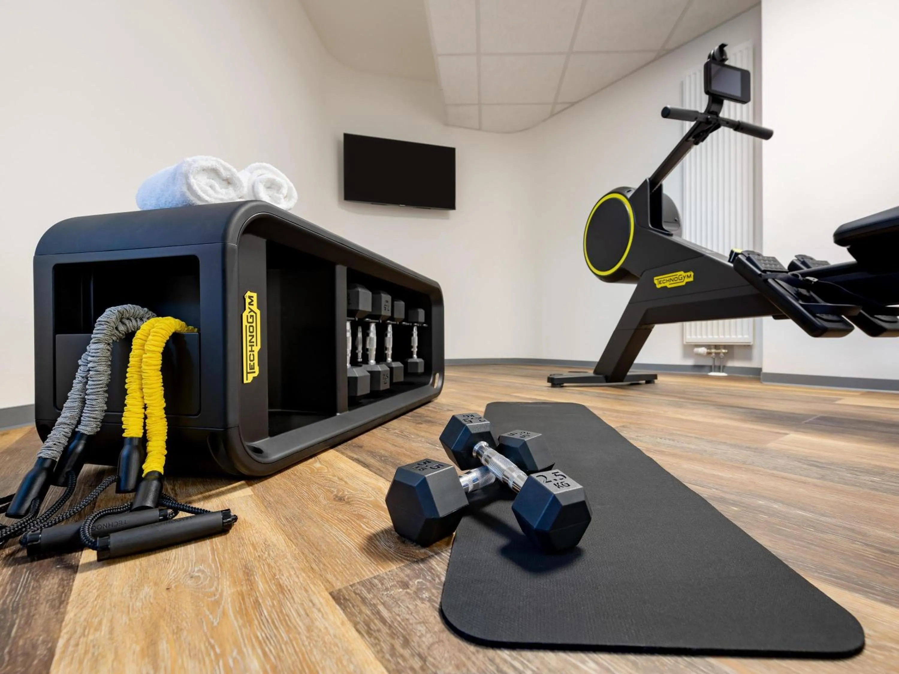 Fitness centre/facilities in ibis Styles Hamburg Barmbek