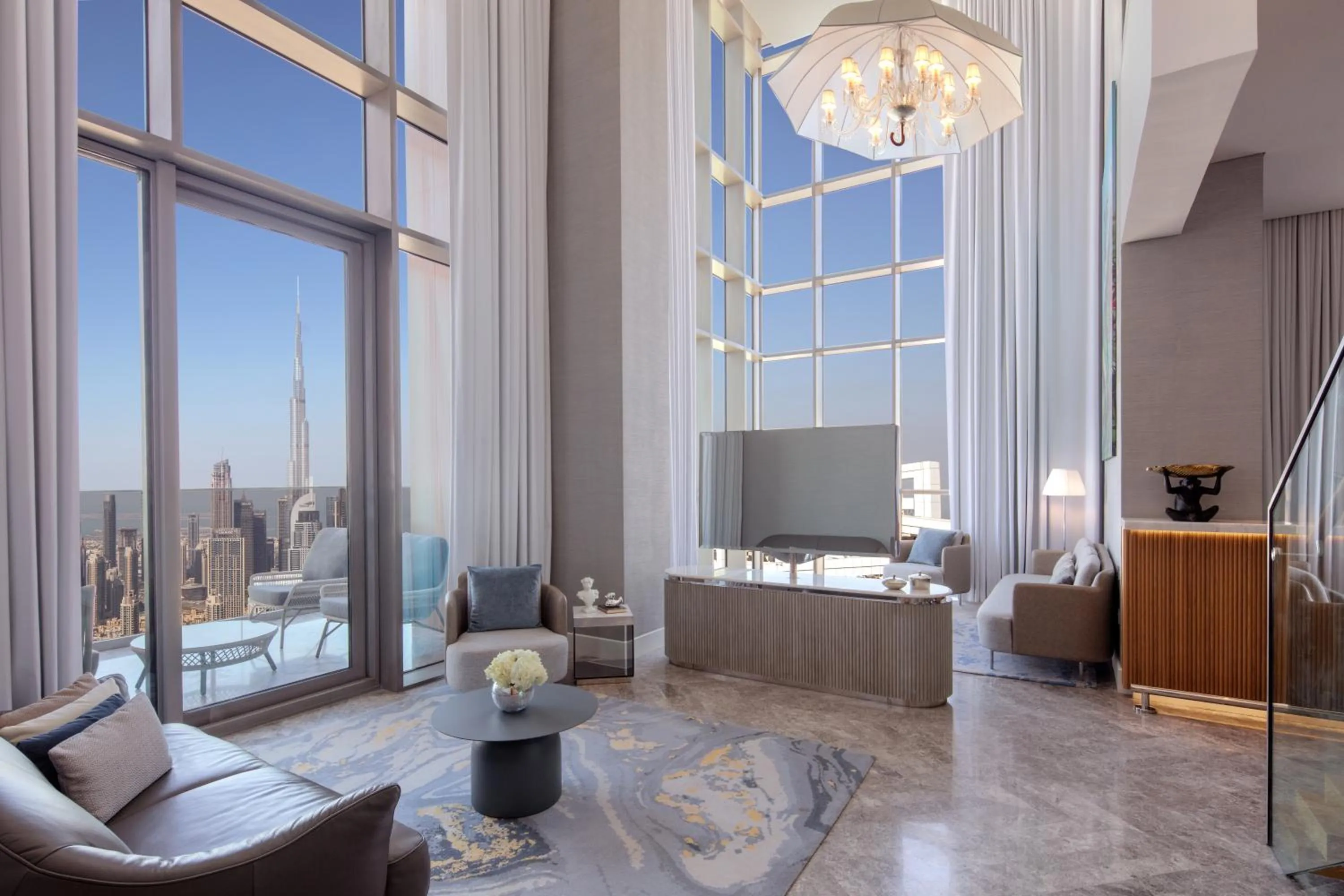 Communal lounge/ TV room in SLS Dubai Hotel & Residences