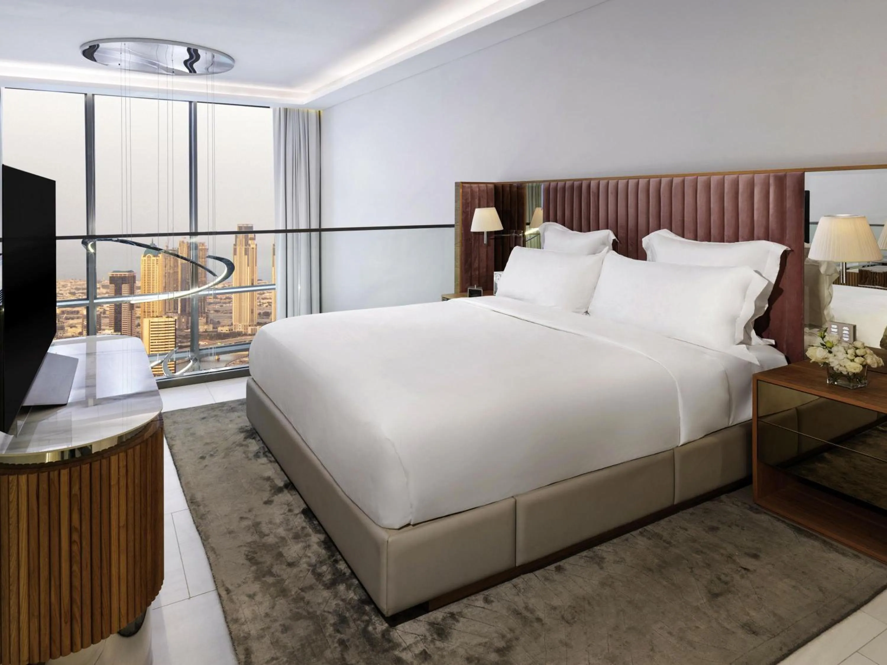 Bedroom, Bed in SLS Dubai Hotel & Residences