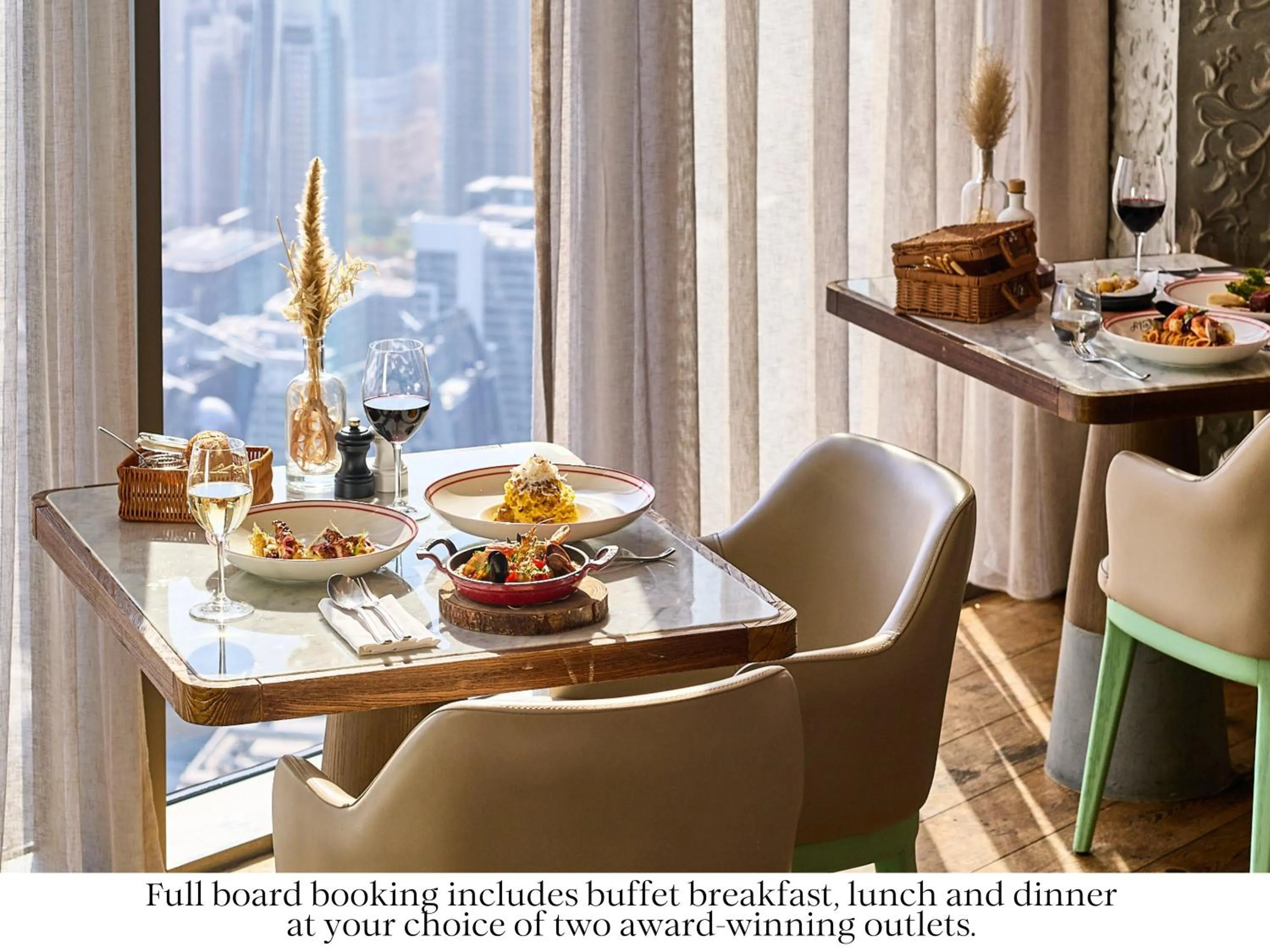 Restaurant/places to eat in SLS Dubai Hotel & Residences