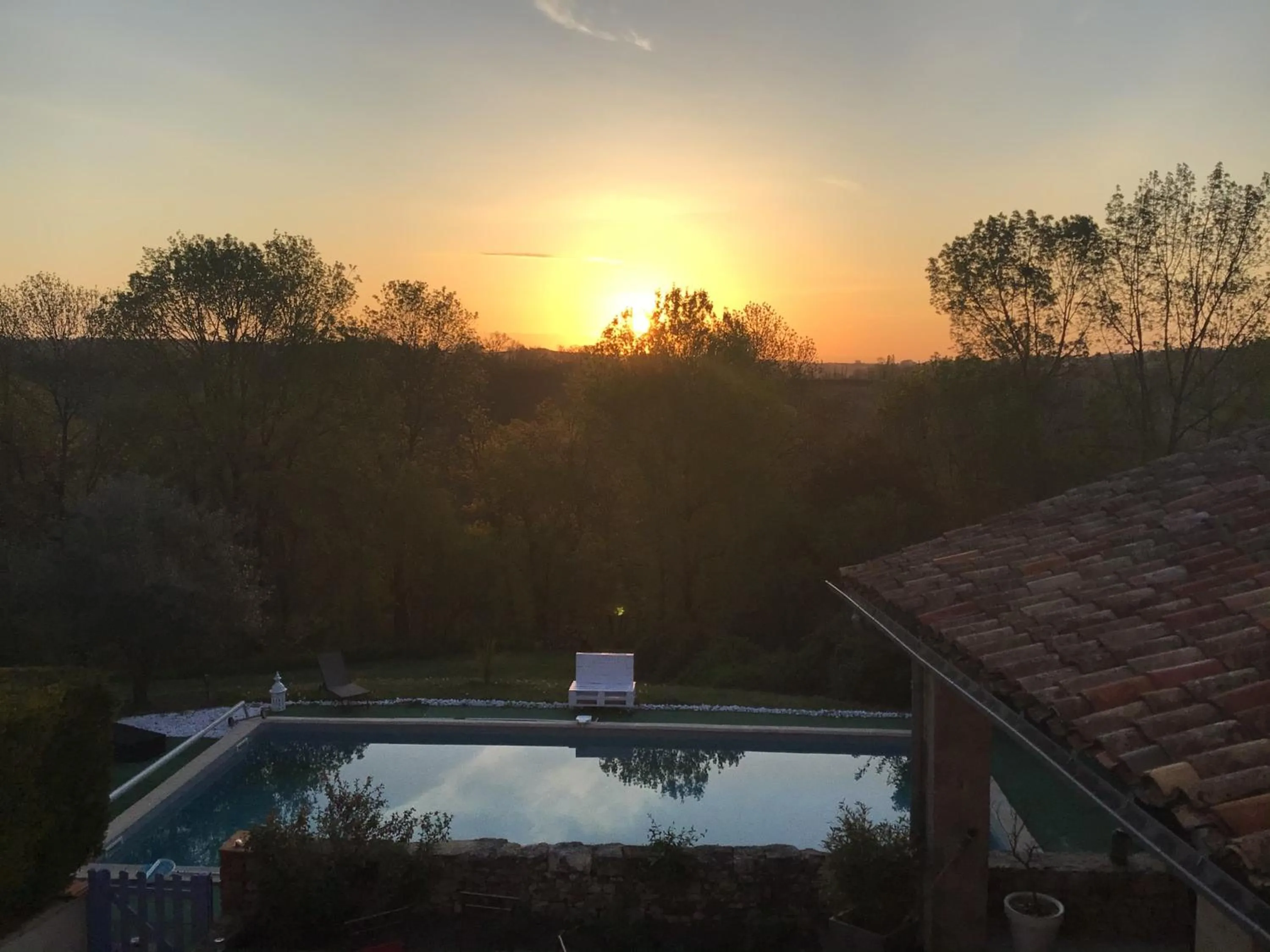 Pool view in MAISON BEAUMONT